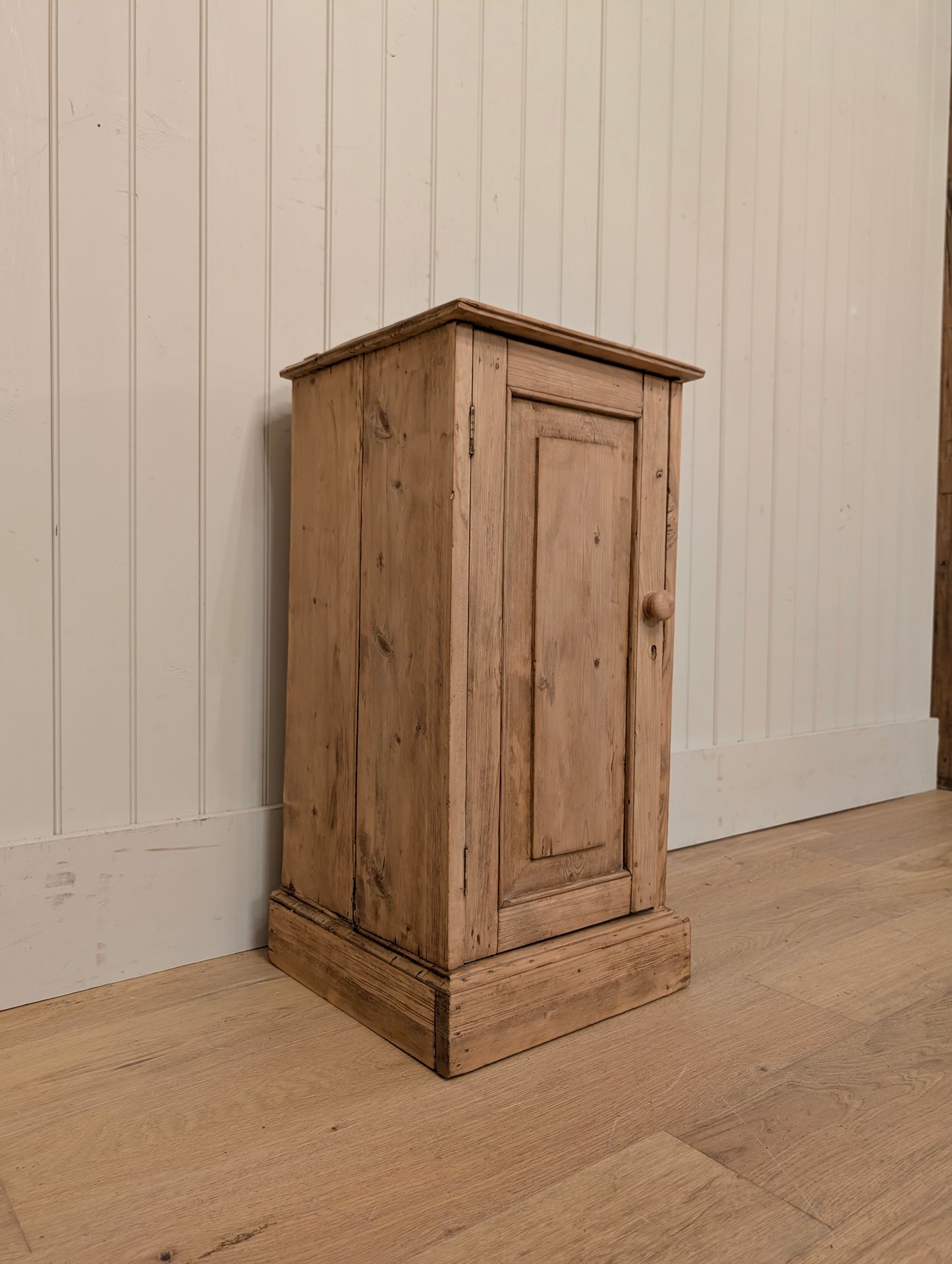 English Pine Bedside Table