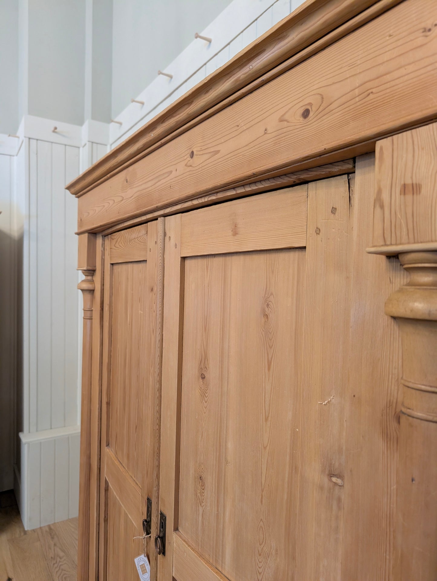 Turned Post Two Door Wardrobe