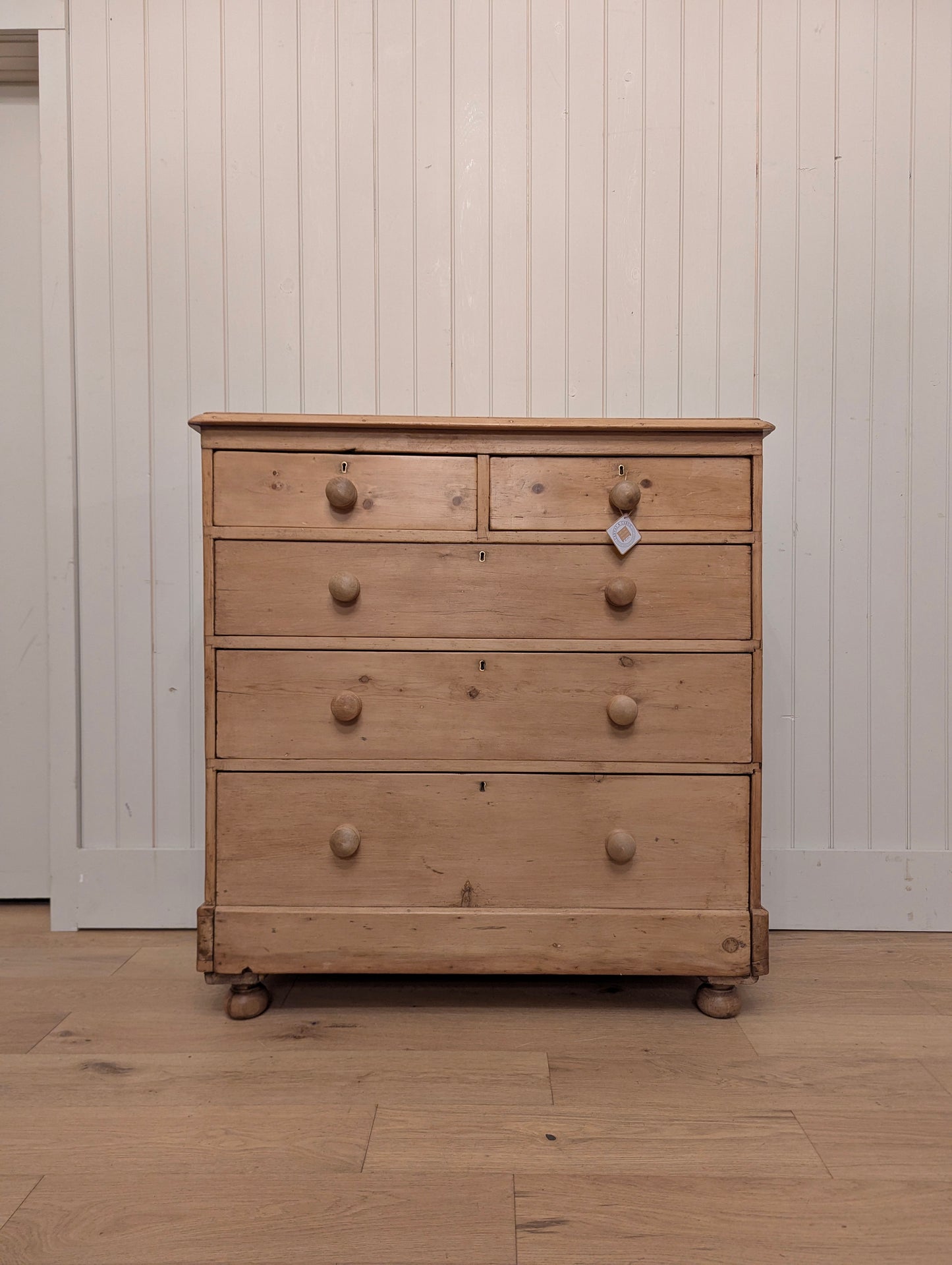 C. 1890 English Pine Chest