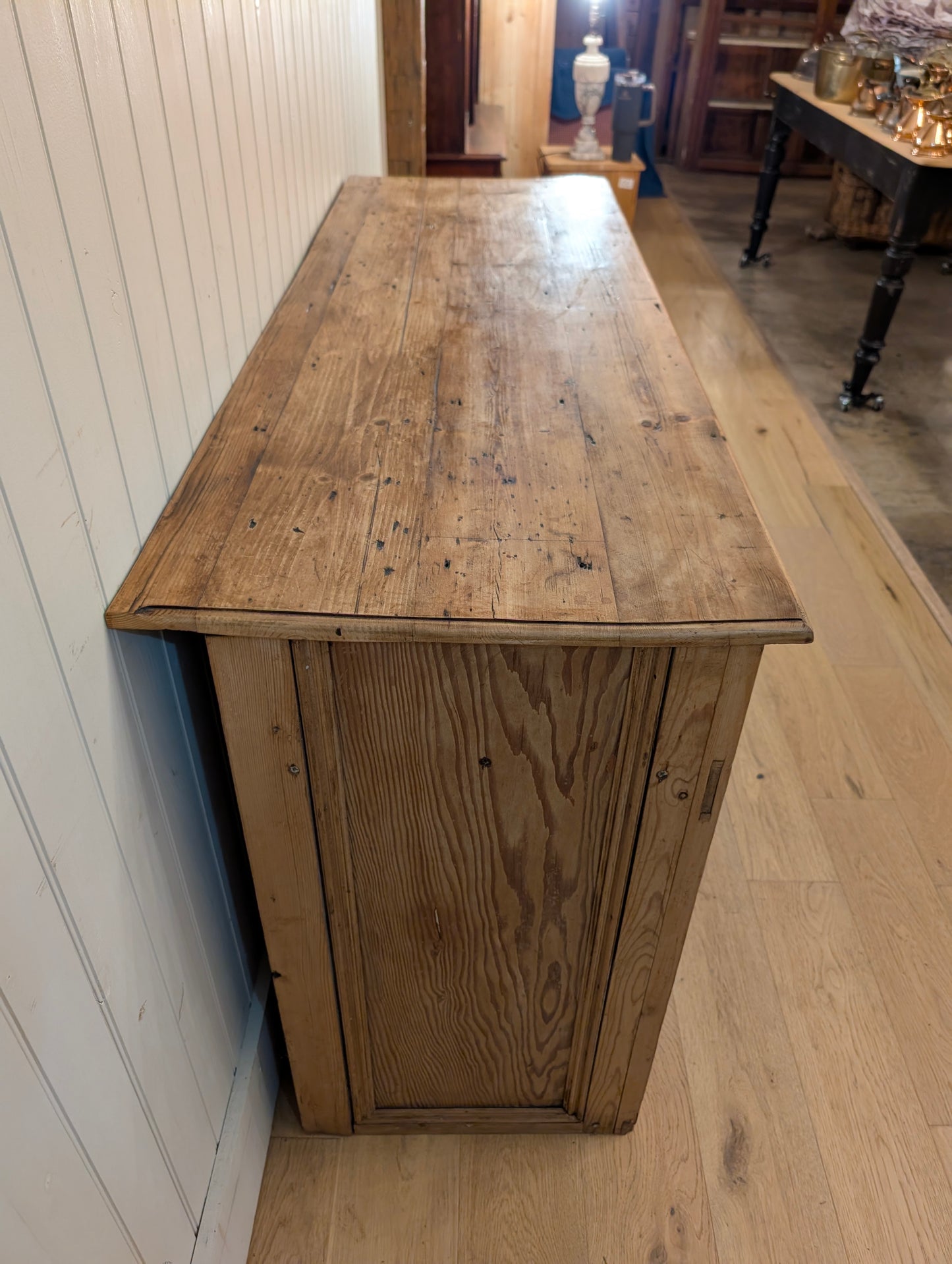3 Over 3 English Pine Sideboard