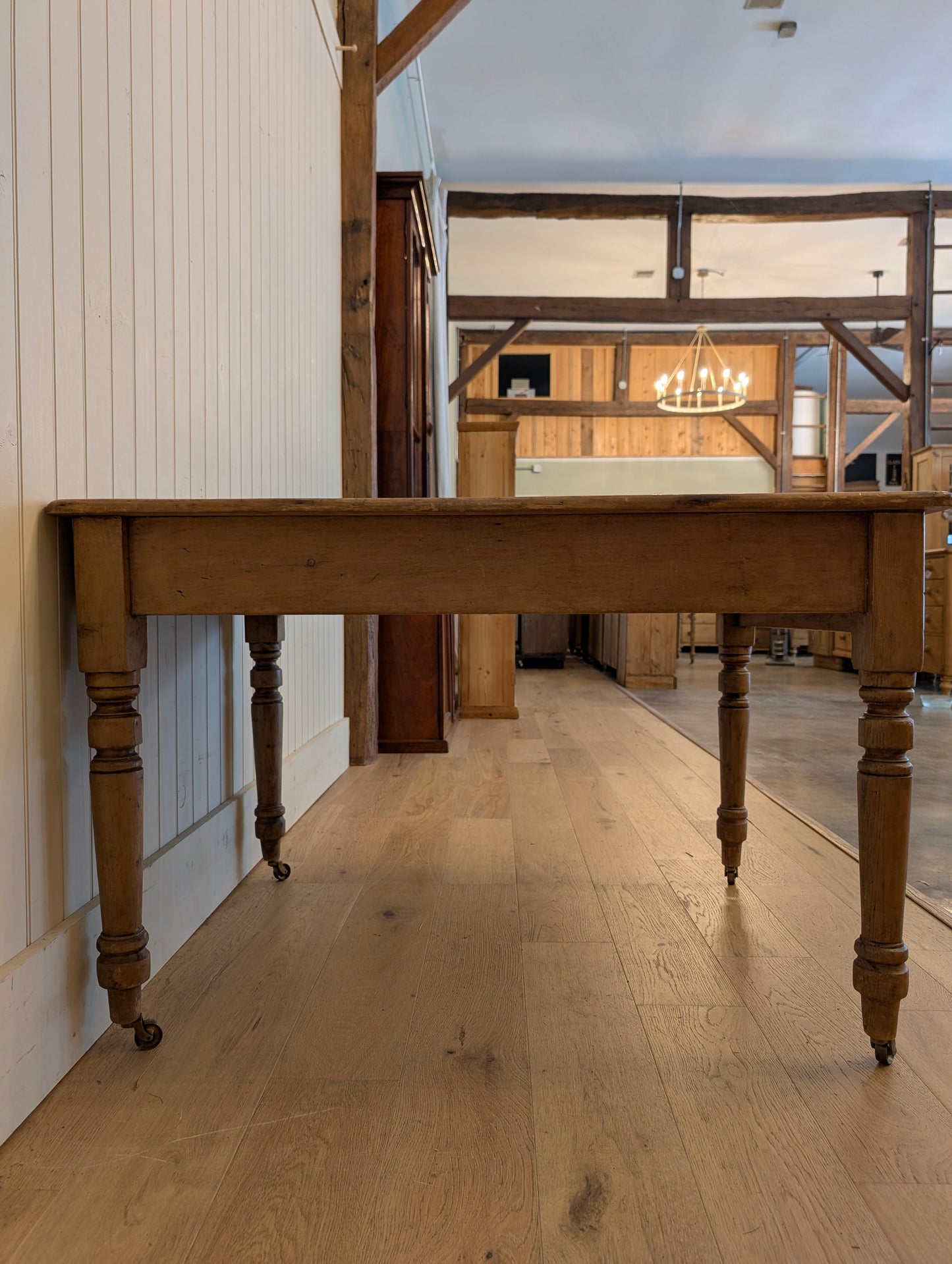 Single Drawer Pine Kitchen Table