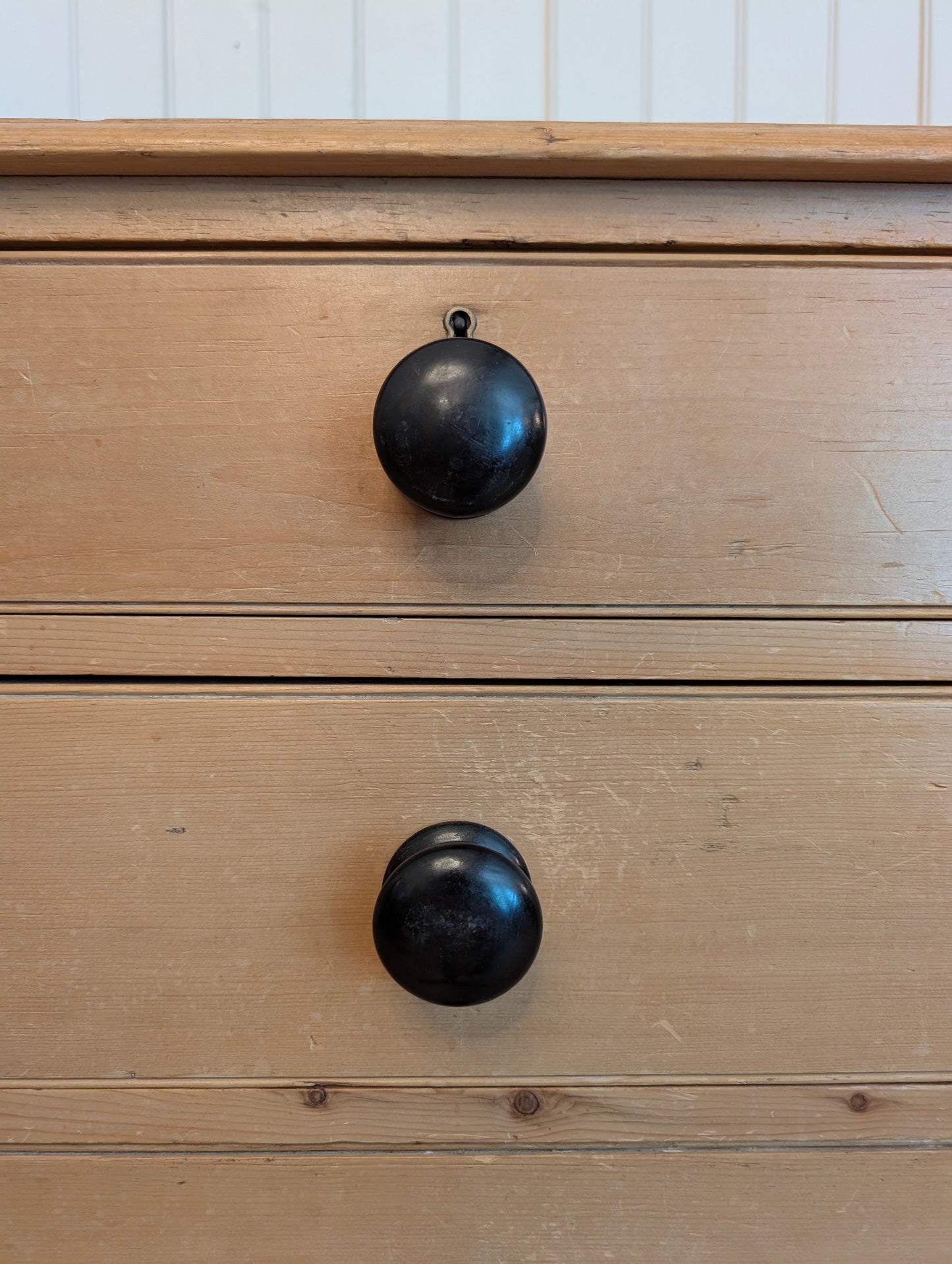 2 Over 4 English Pine Chest of Drawers