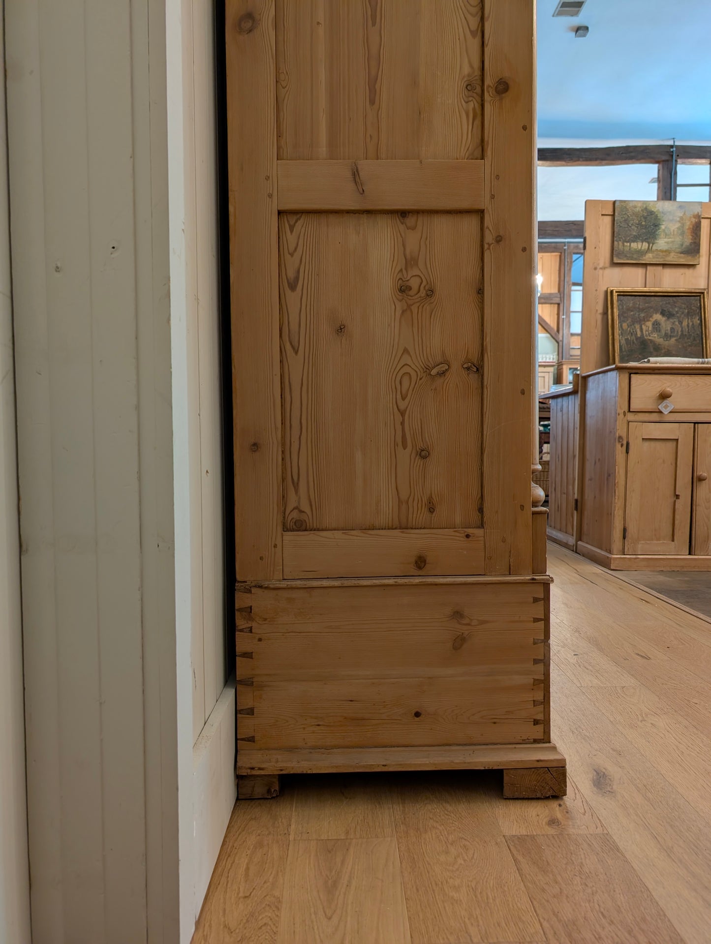 Turned Post Two Door Wardrobe