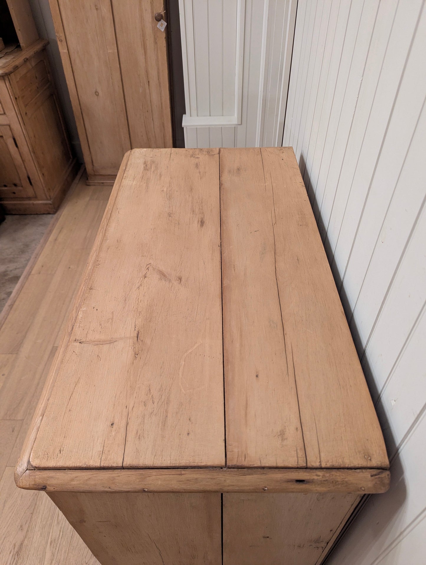 C. 1890 English Pine Chest