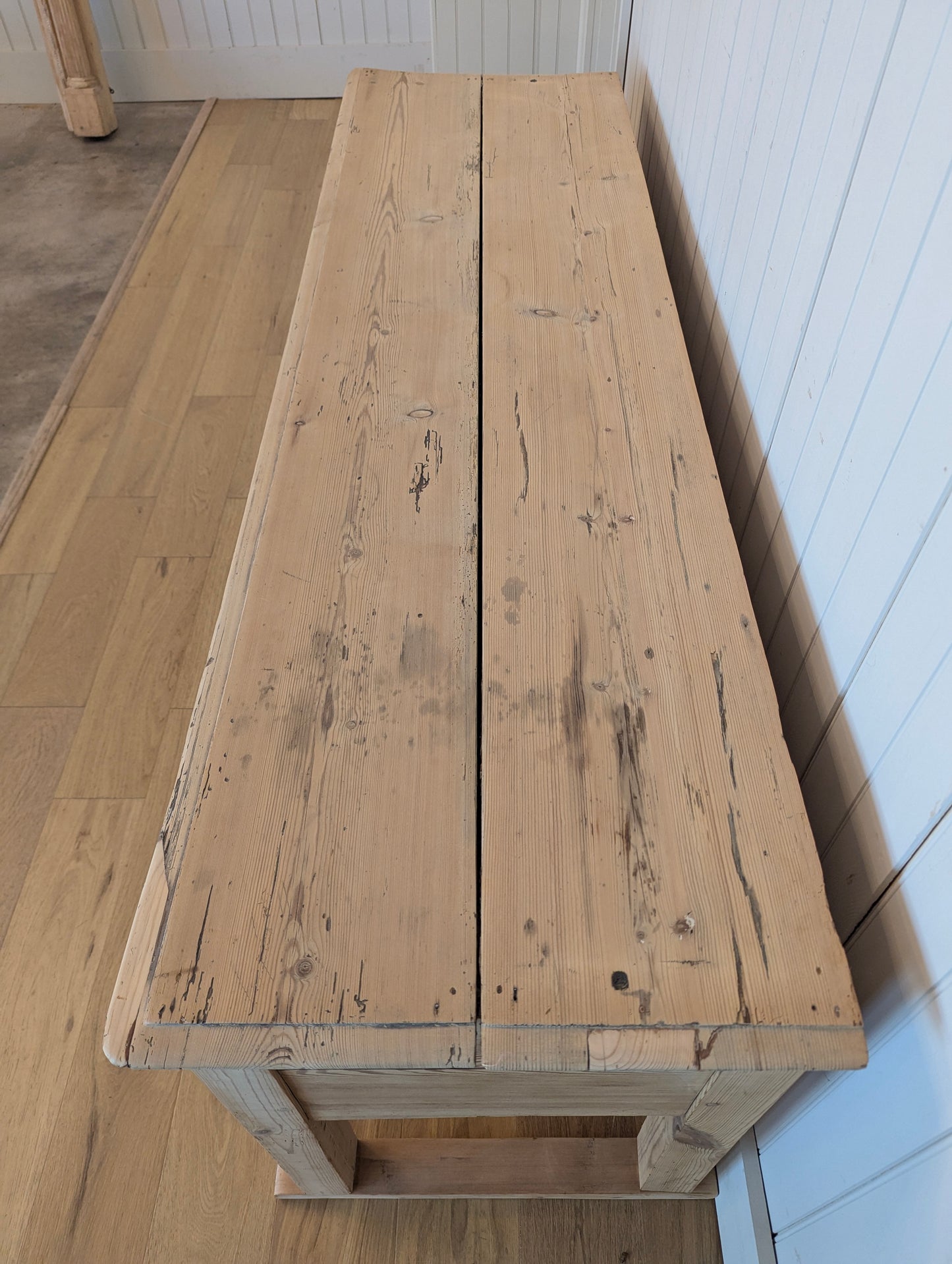 3 Drawer Pine Console Table