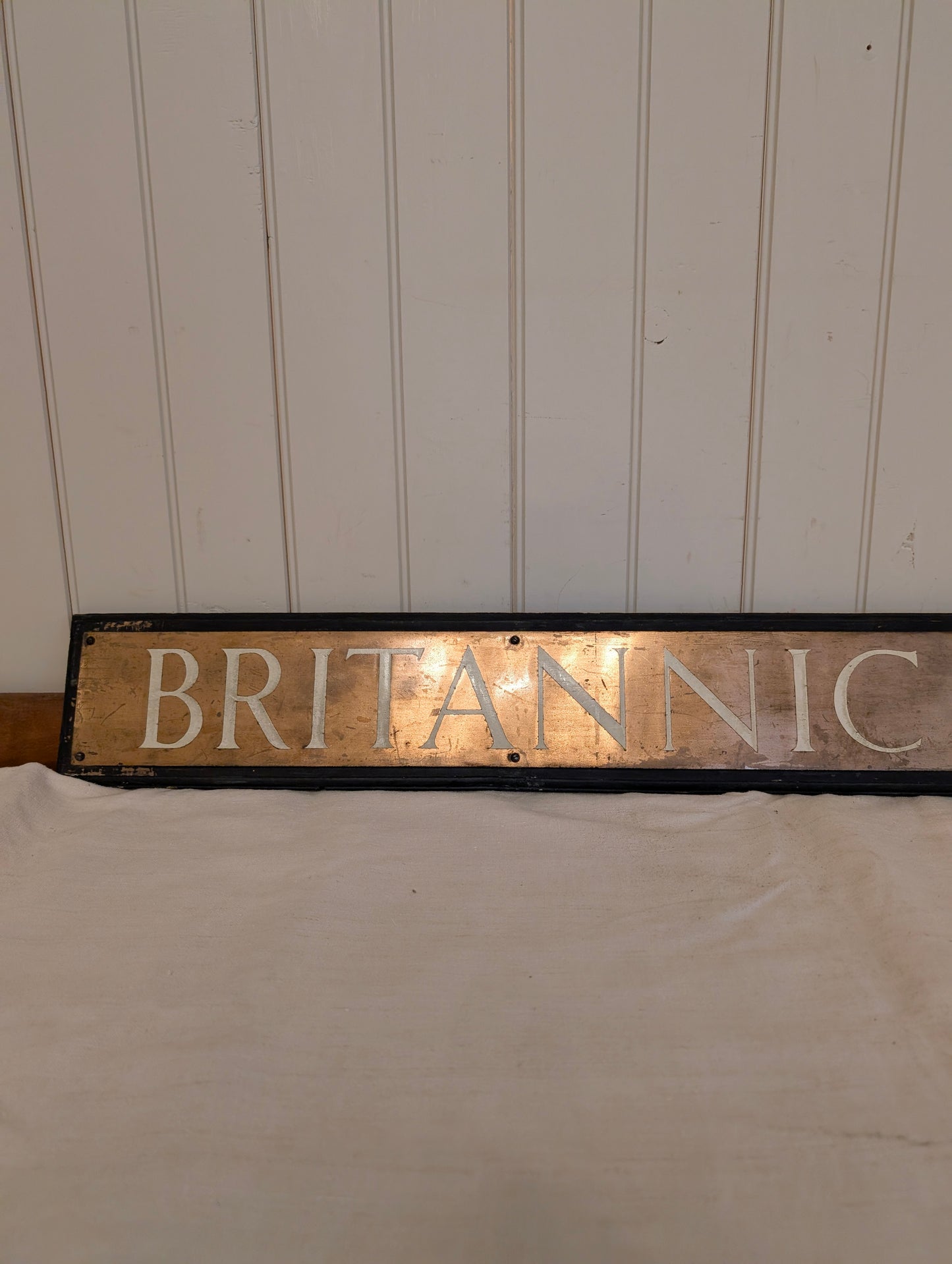 Brittanic Chambers Copper Sign