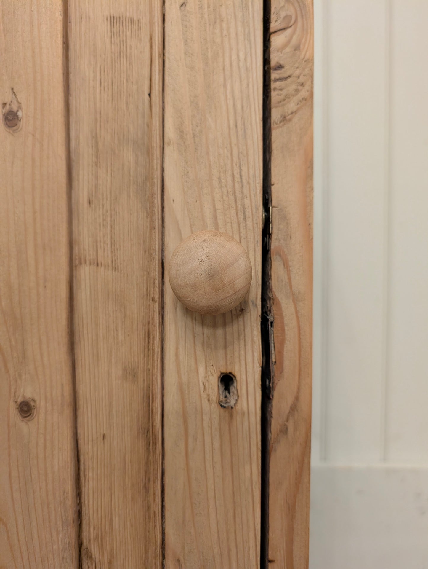 English Pine Bedside Table