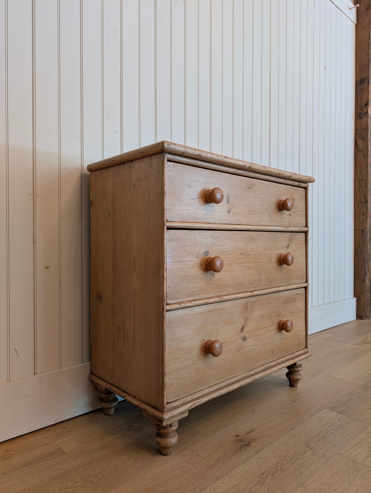 Grand 3 Drawer Pine Chest
