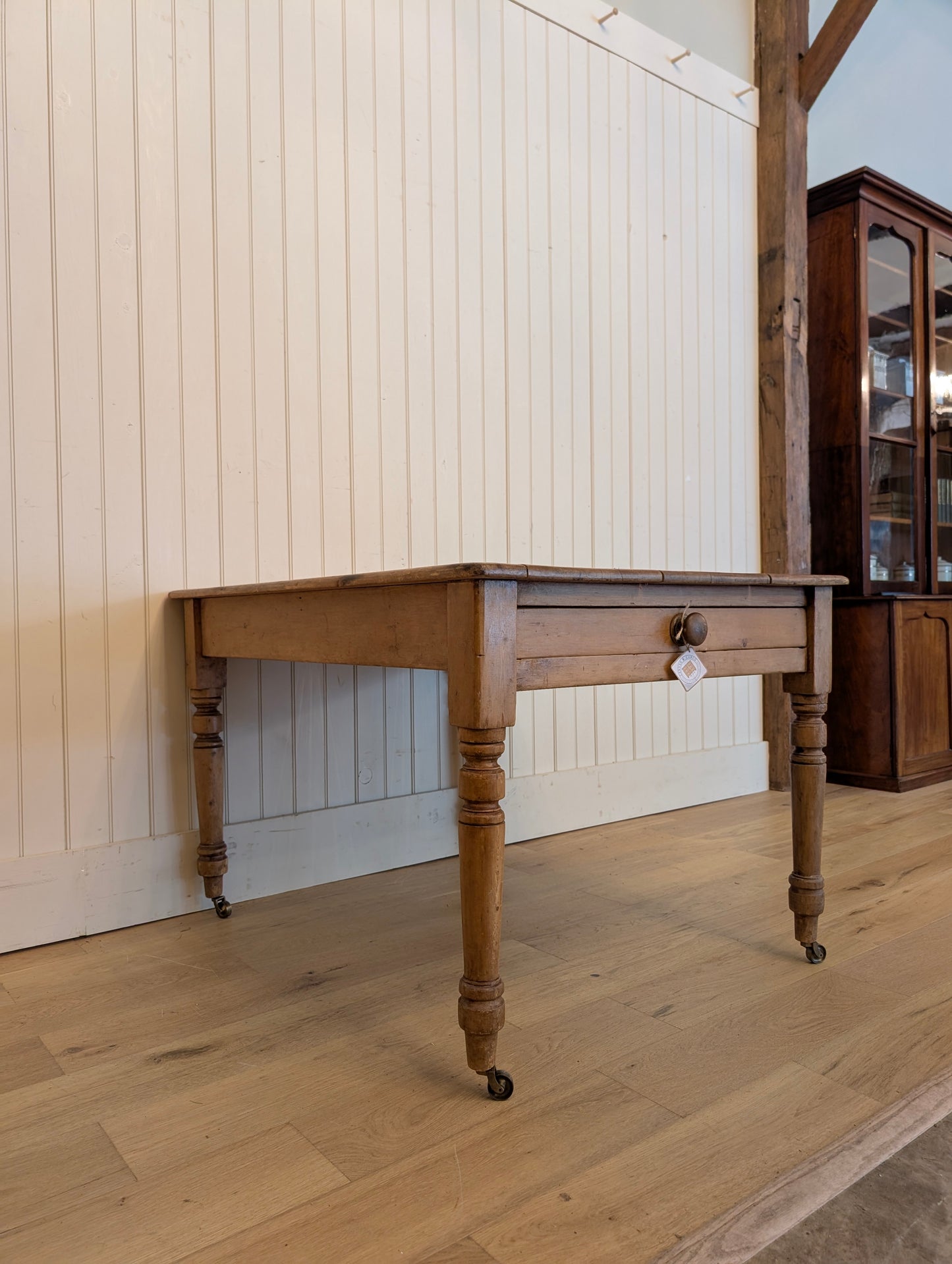 Single Drawer Pine Kitchen Table