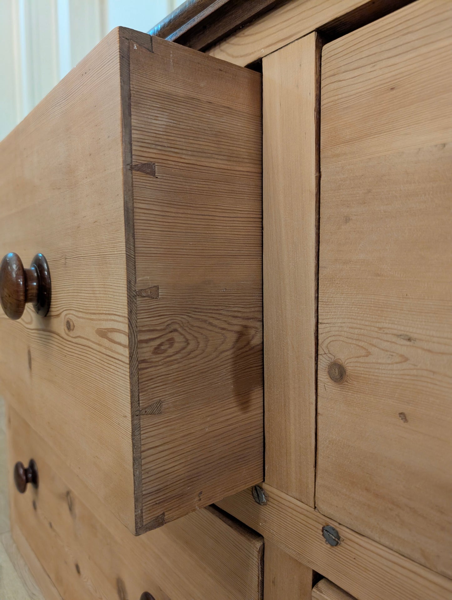 4 Drawer Pine Sideboard