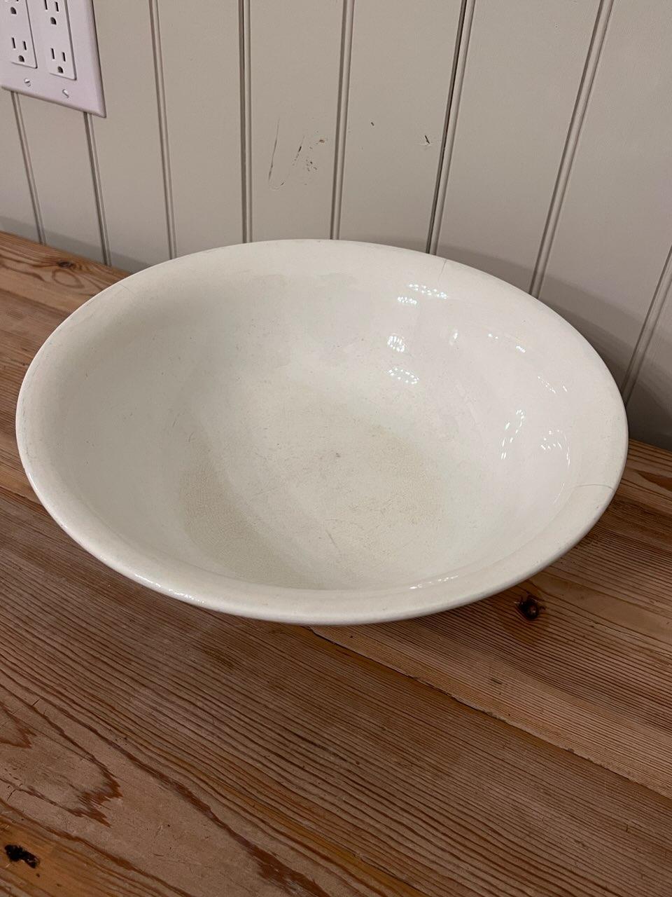 Dutch Ironstone Wash Basin - E