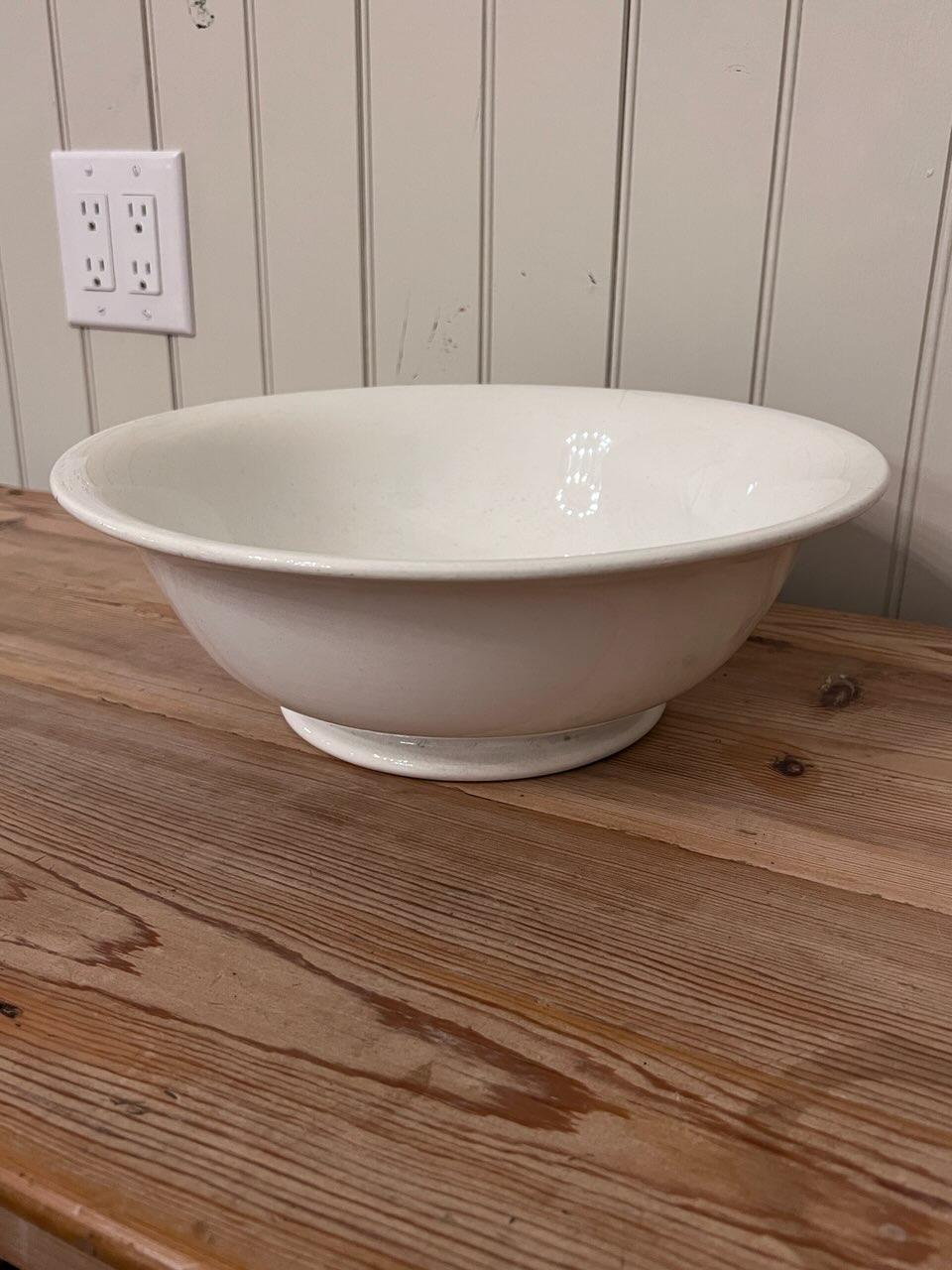 Dutch Ironstone Wash Basin - E