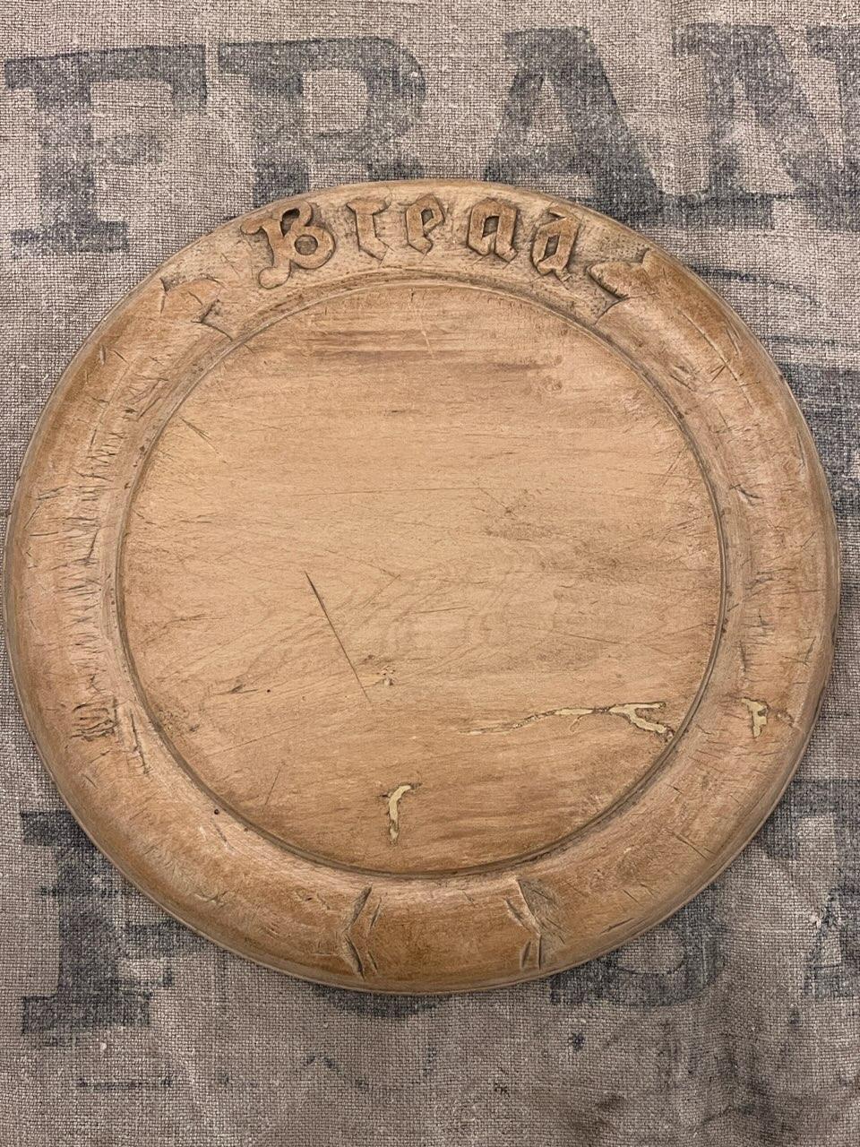 English Carved Breadboard