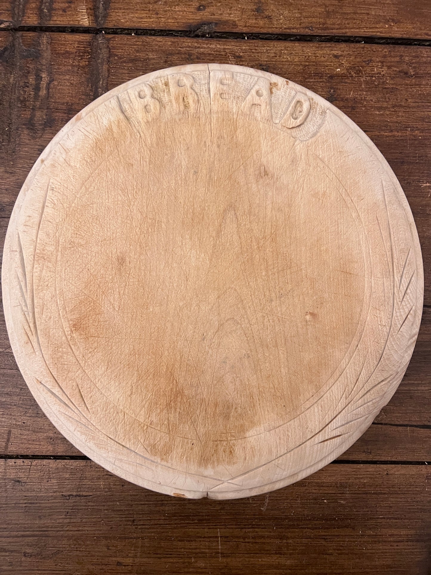 English Carved Breadboard