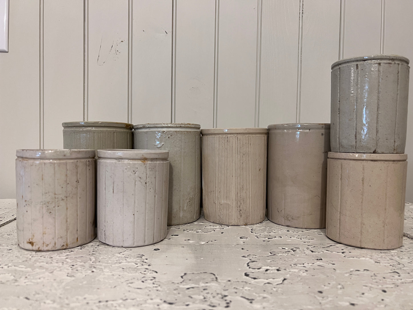 Ribbed Marmalade Pots