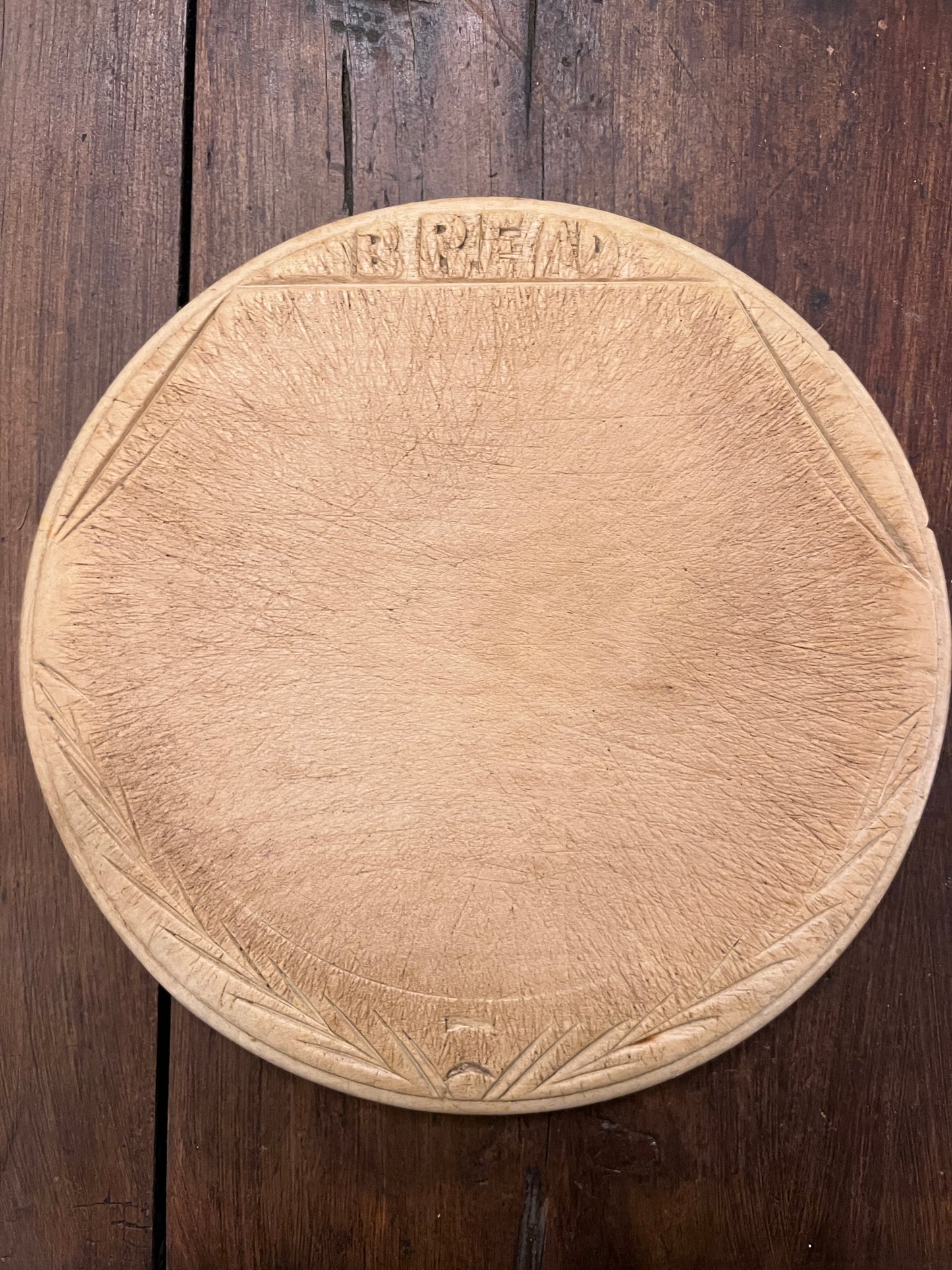 English Carved Breadboard