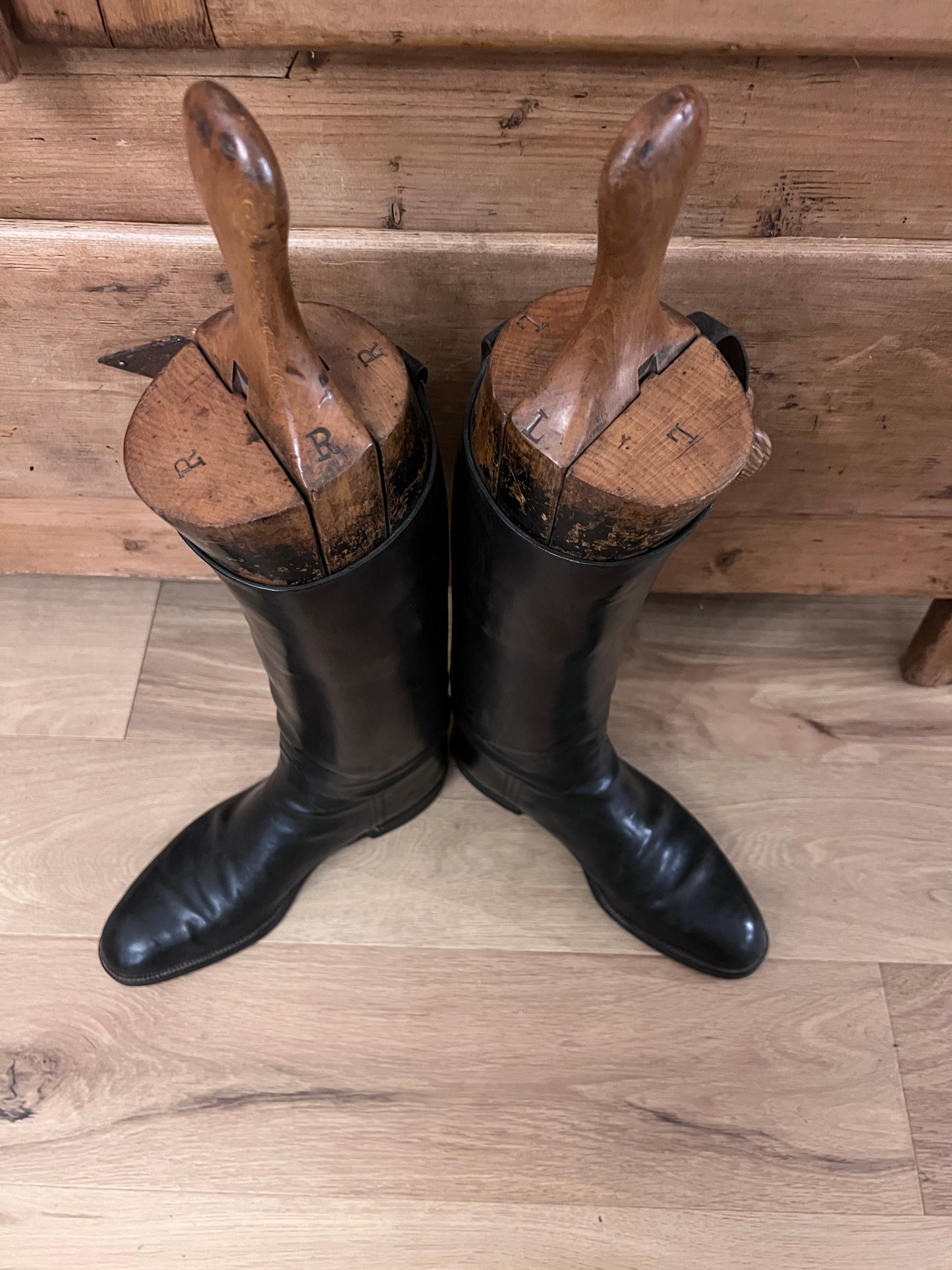English Leather Riding Boots C