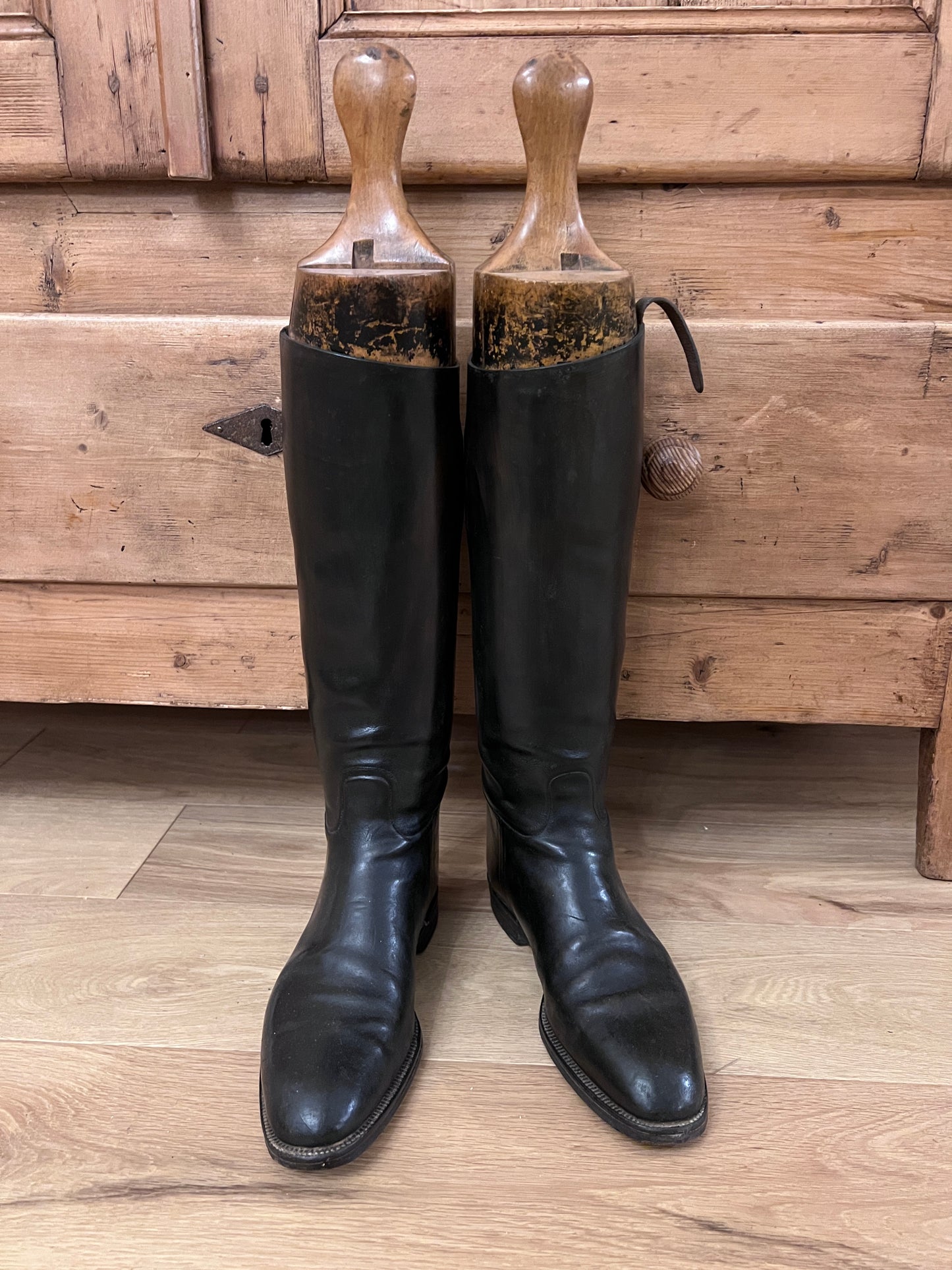 English Leather Riding Boots C