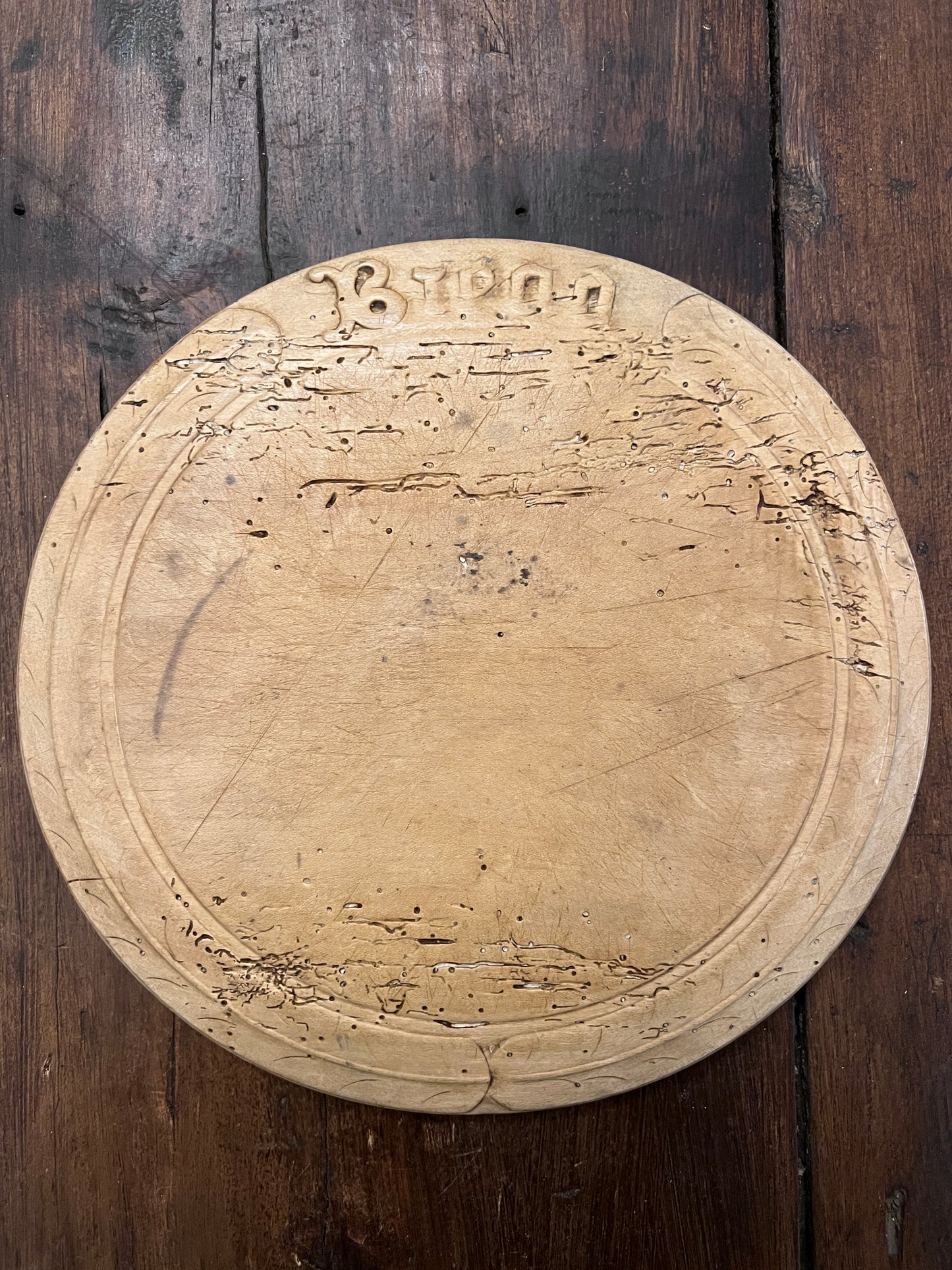 English Carved Breadboard