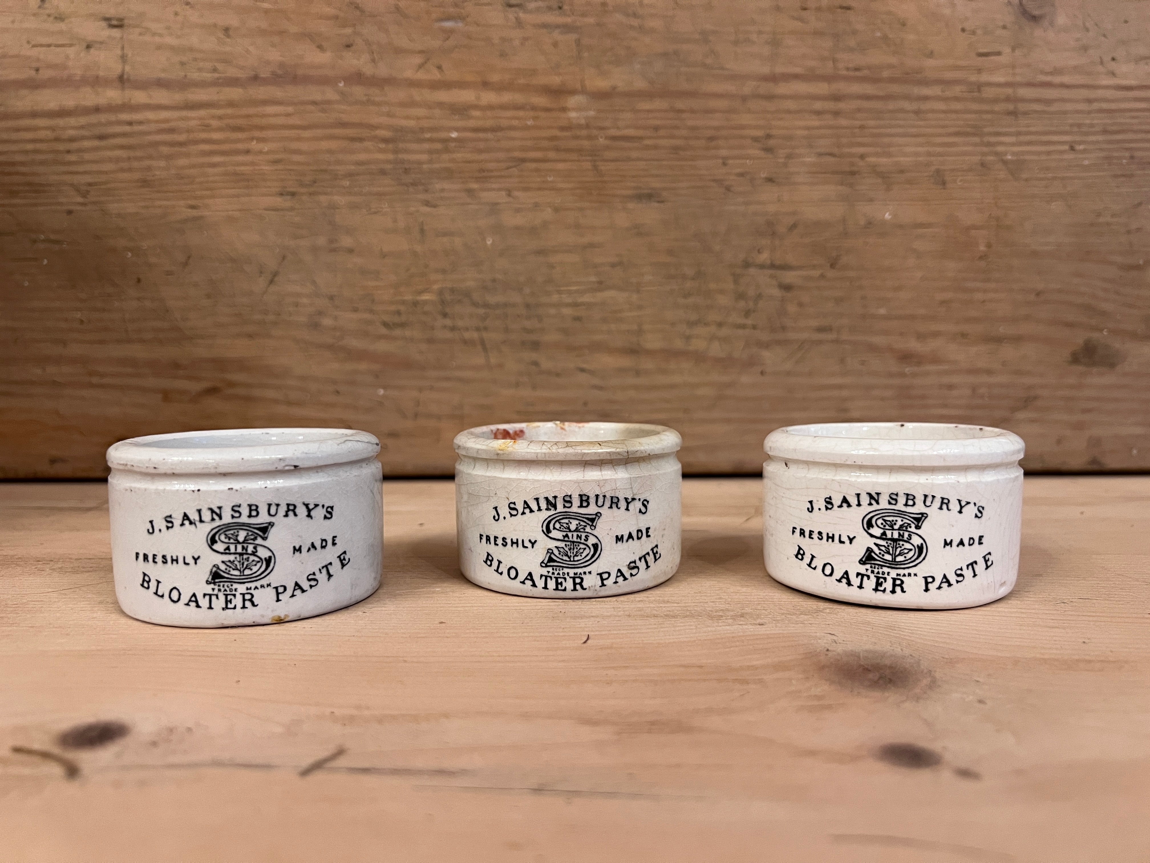 Sainsbury’s Bloater Paste Jar, small Canvas And Cargo