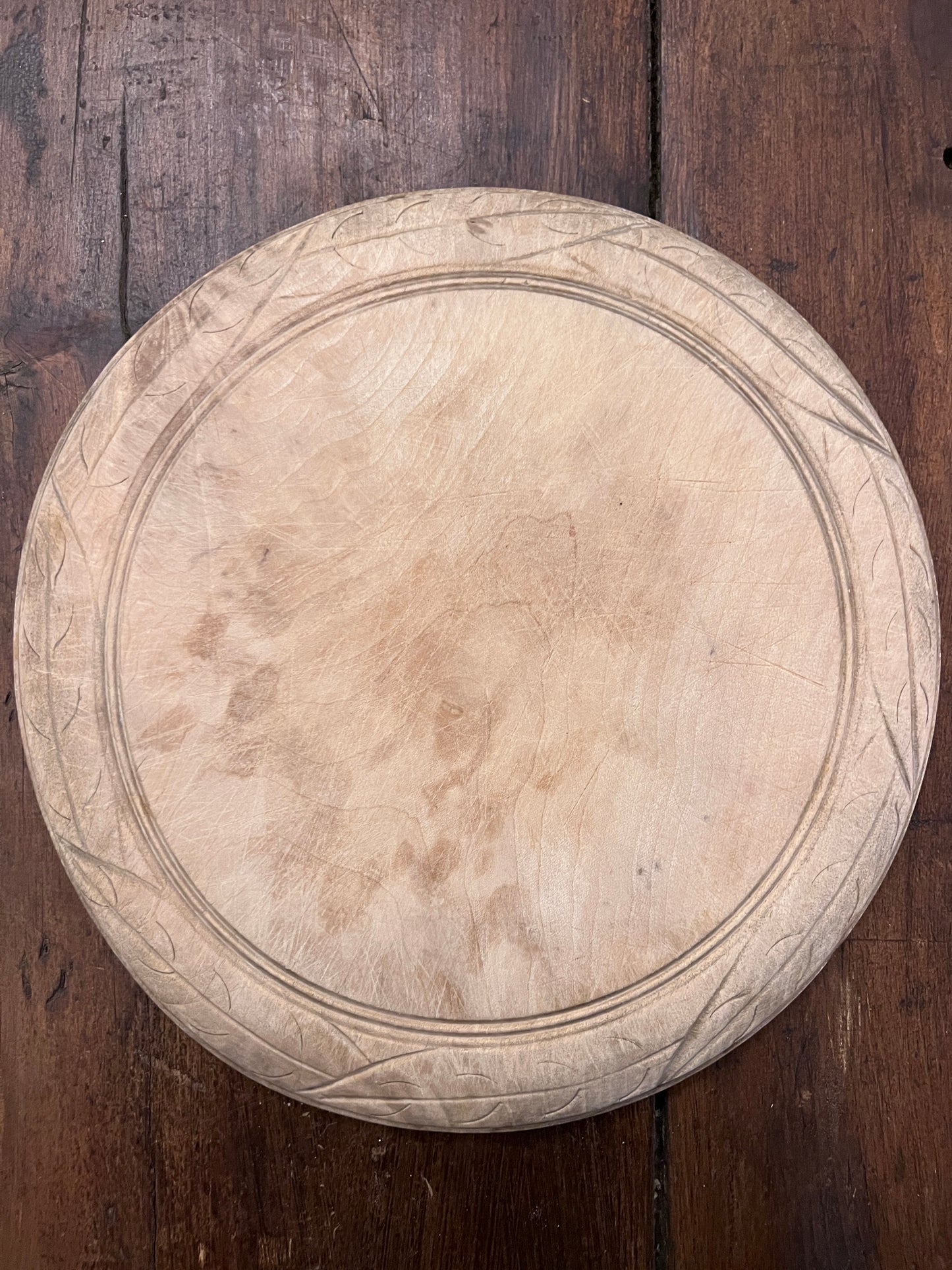 English Carved Breadboard