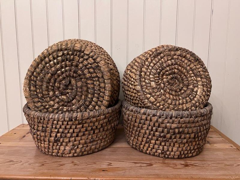 French Coiled Rye Basket