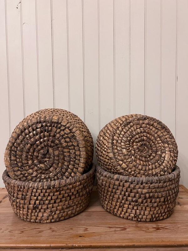 French Coiled Rye Basket