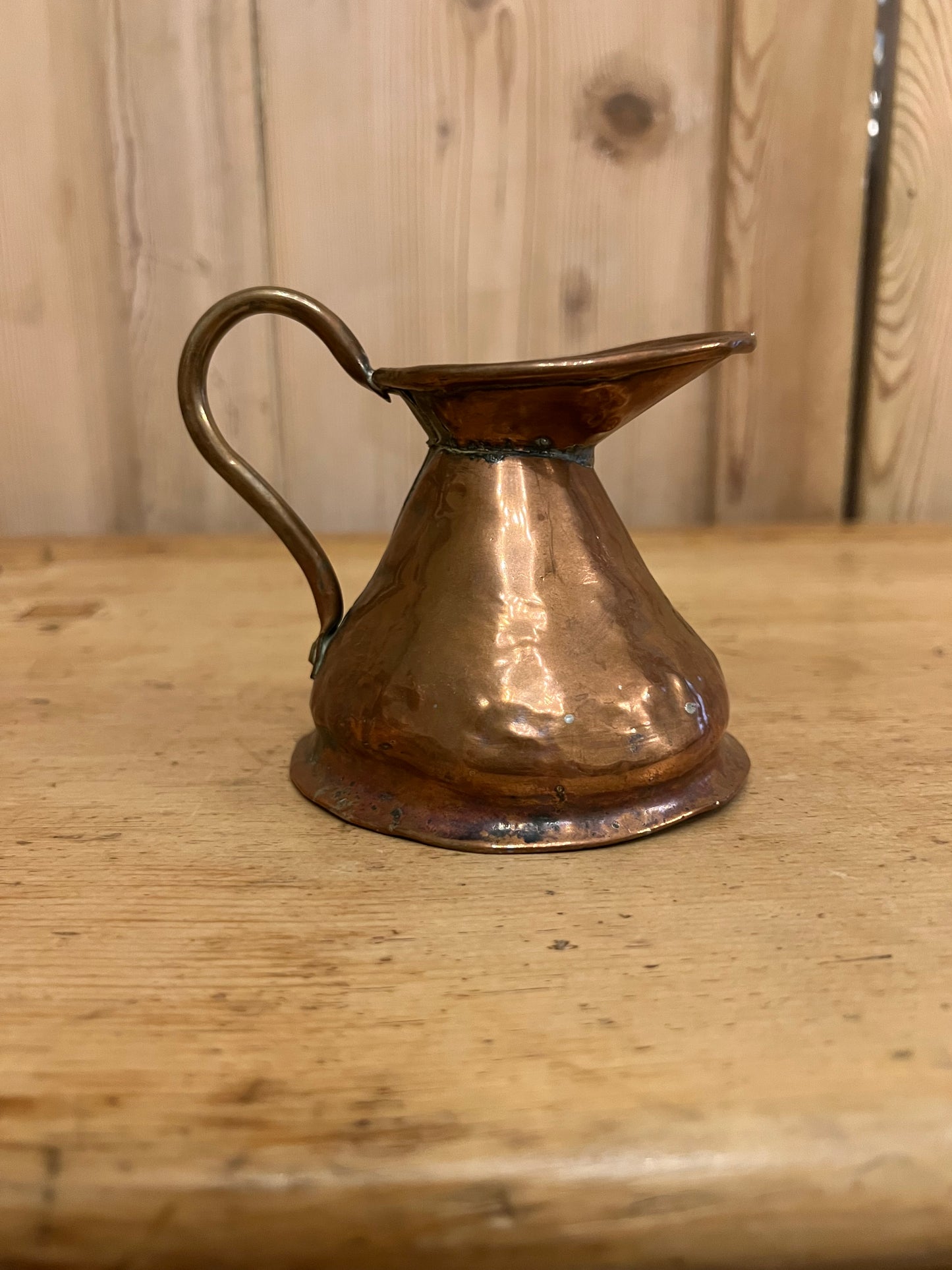 1/2 Imperial Pint Copper Measure