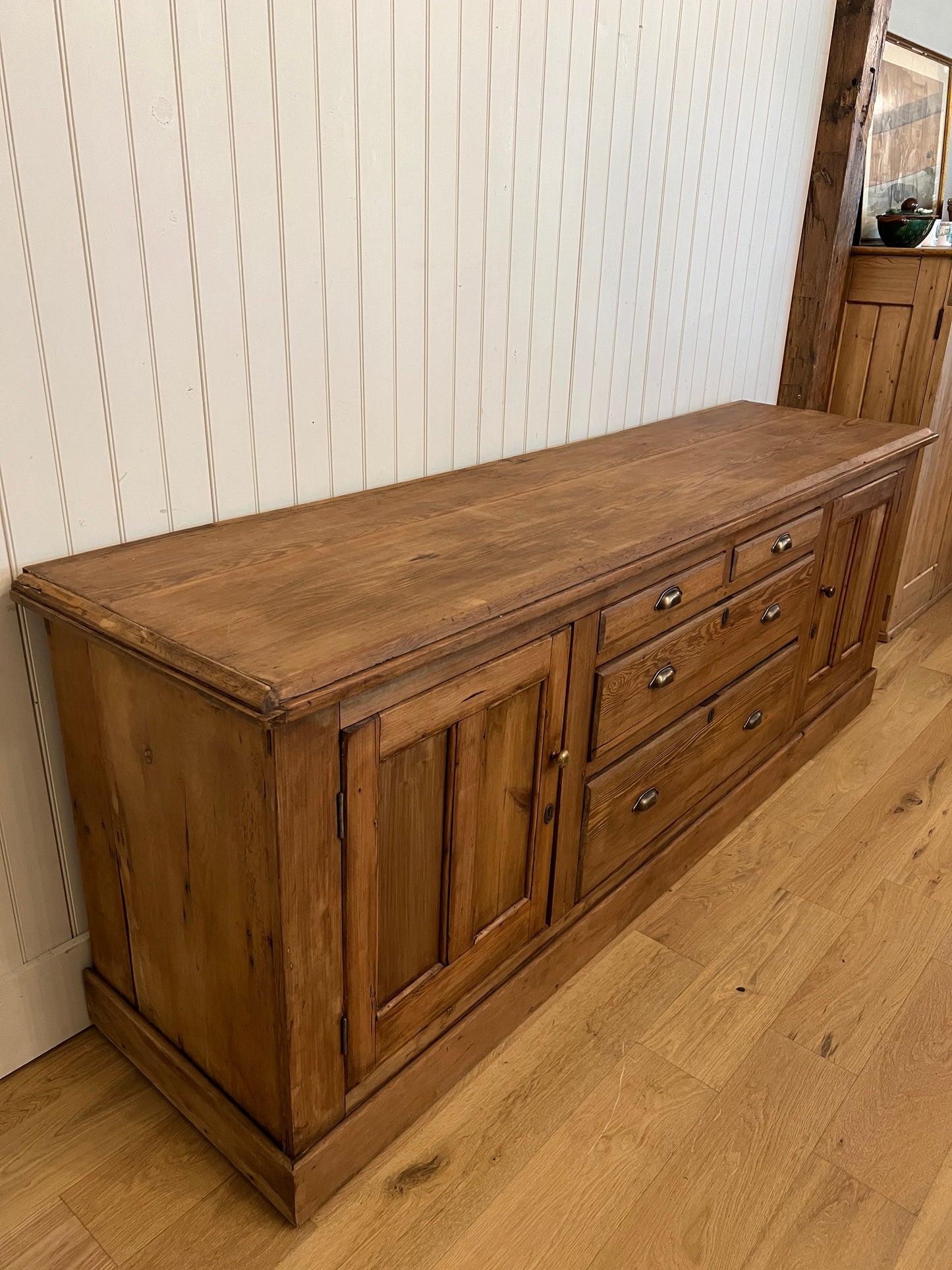 Arts and Crafts Pine Sideboard