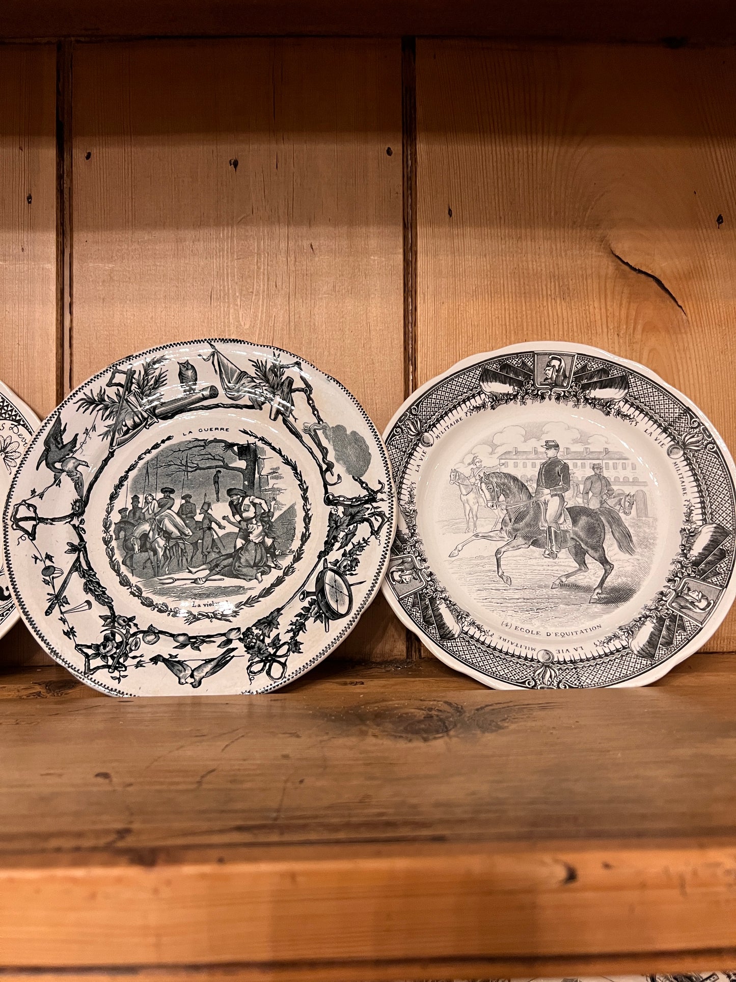 French Conversation Plates