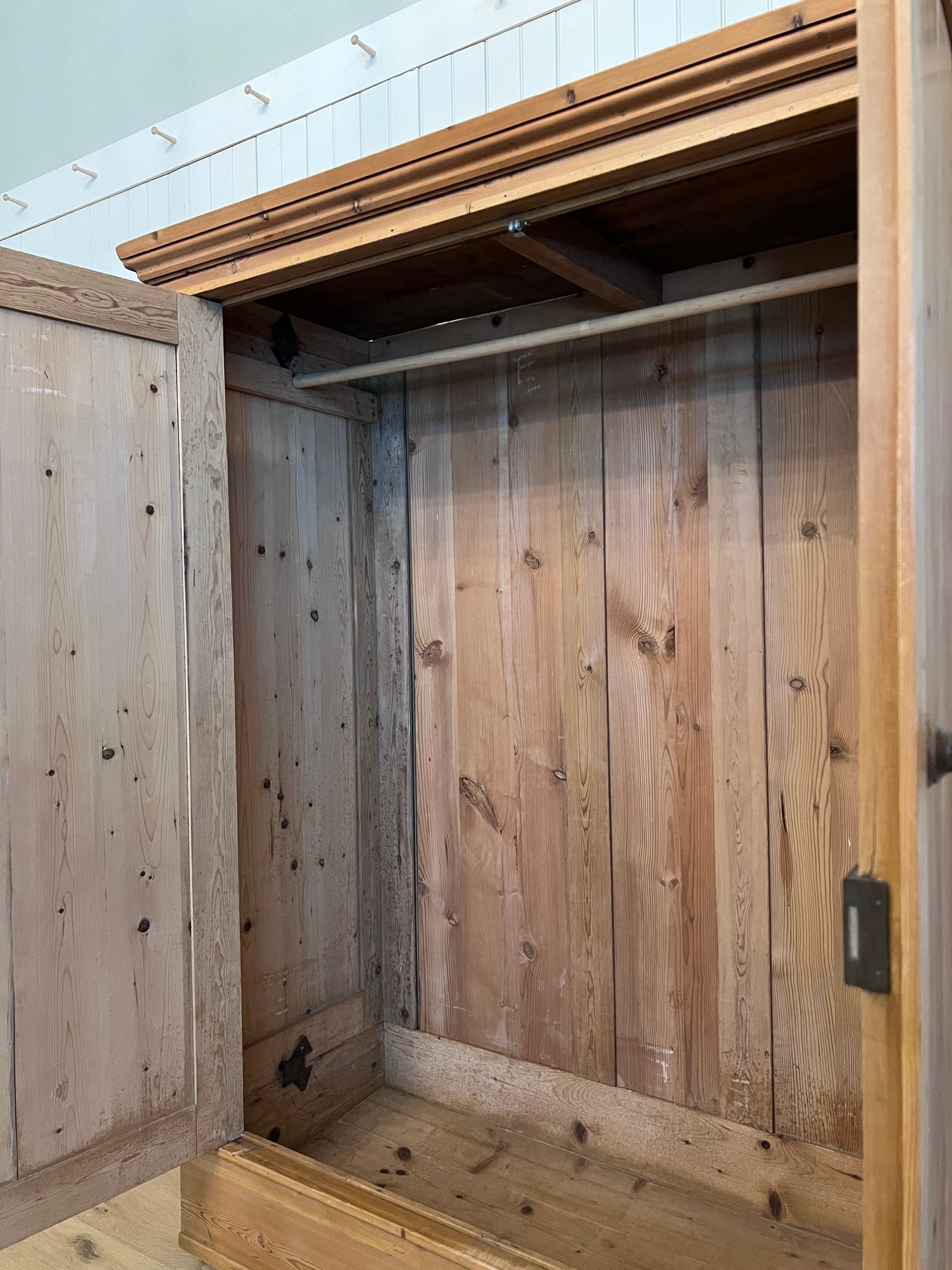 English Pine Knockdown Wardrobe