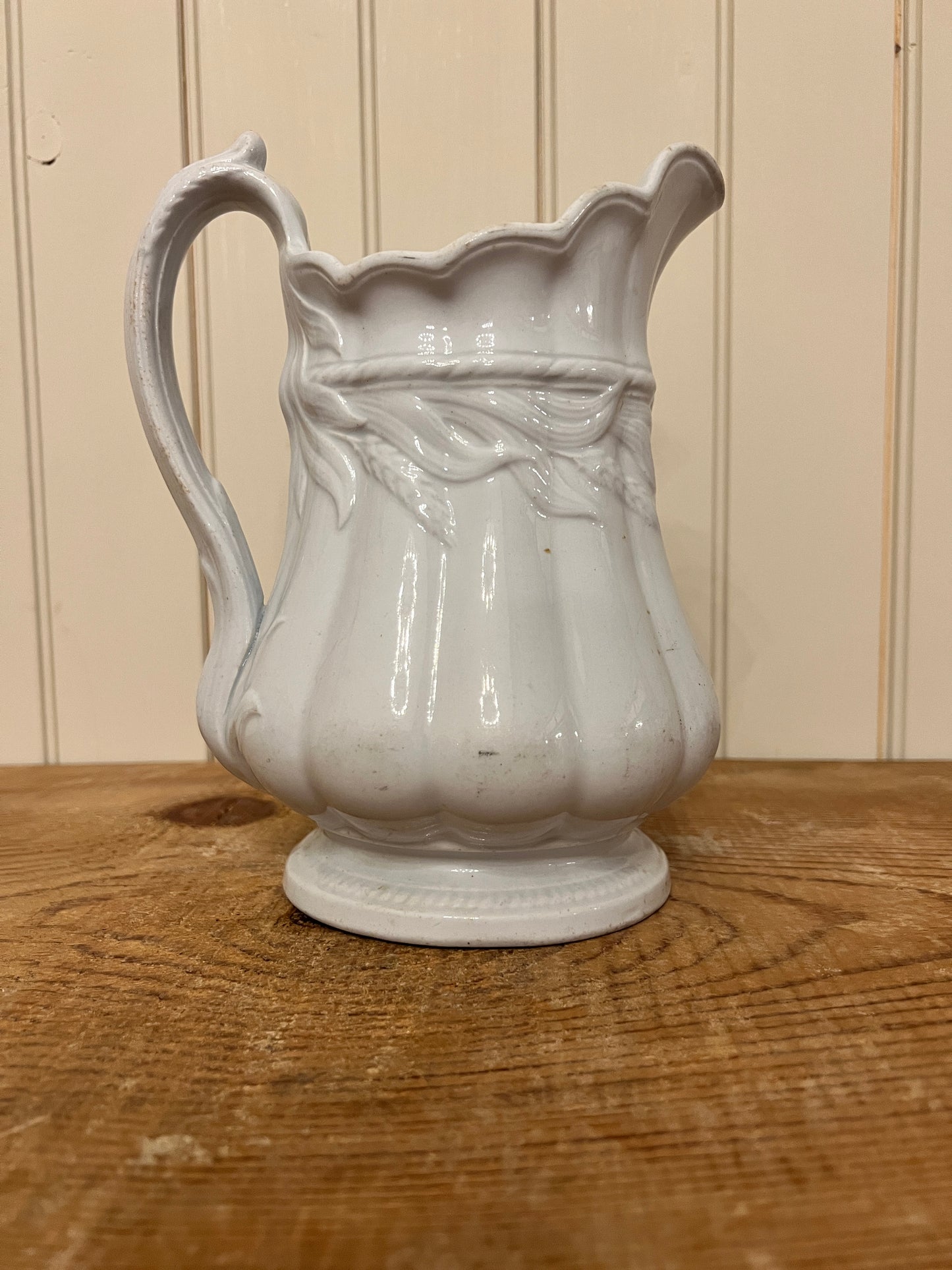 Turner Goddard Ironstone Wheat Pitcher