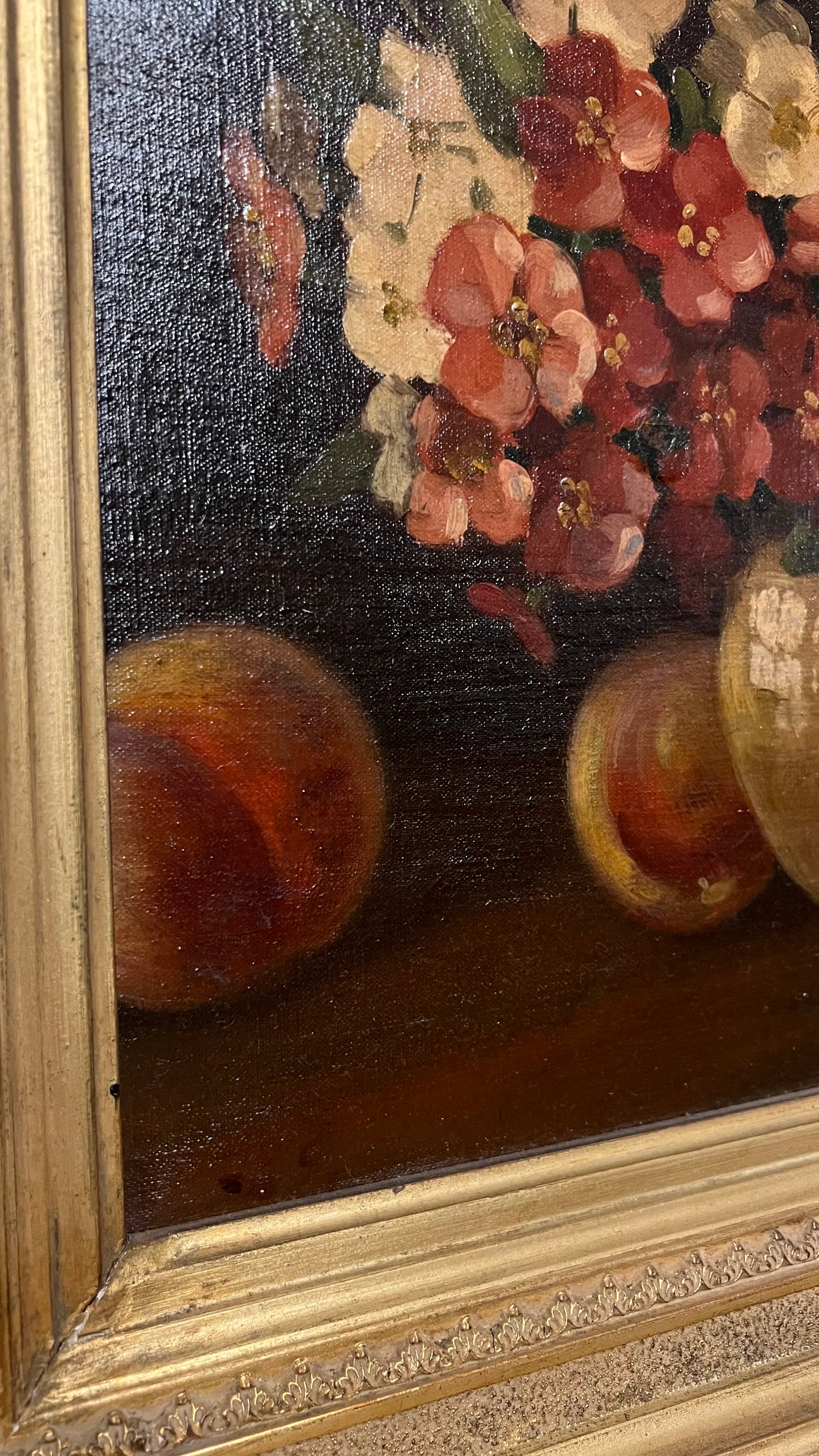 Gilded Floral Painting