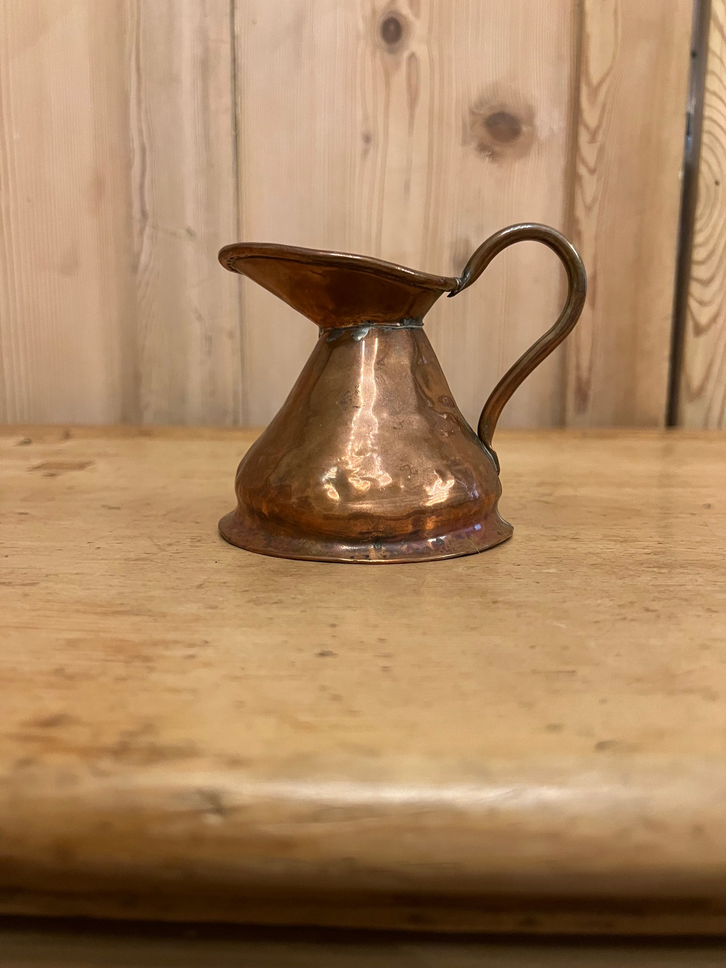 1/2 Imperial Pint Copper Measure