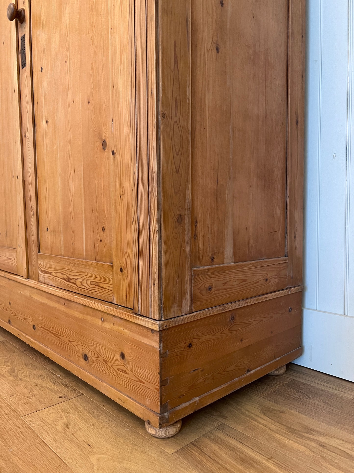 English Pine Knockdown Wardrobe