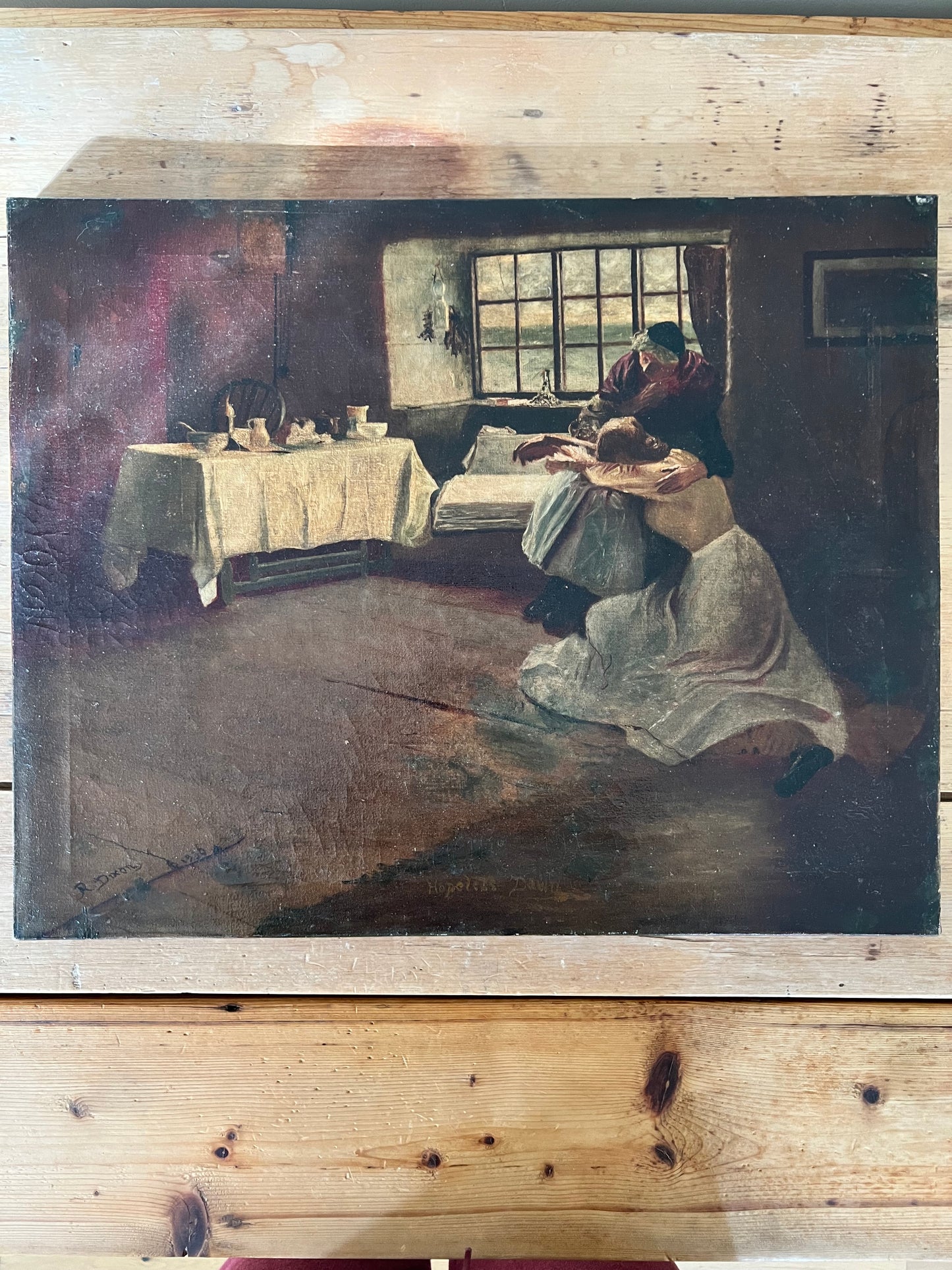 Hopeless Dawn Oil on Canvas