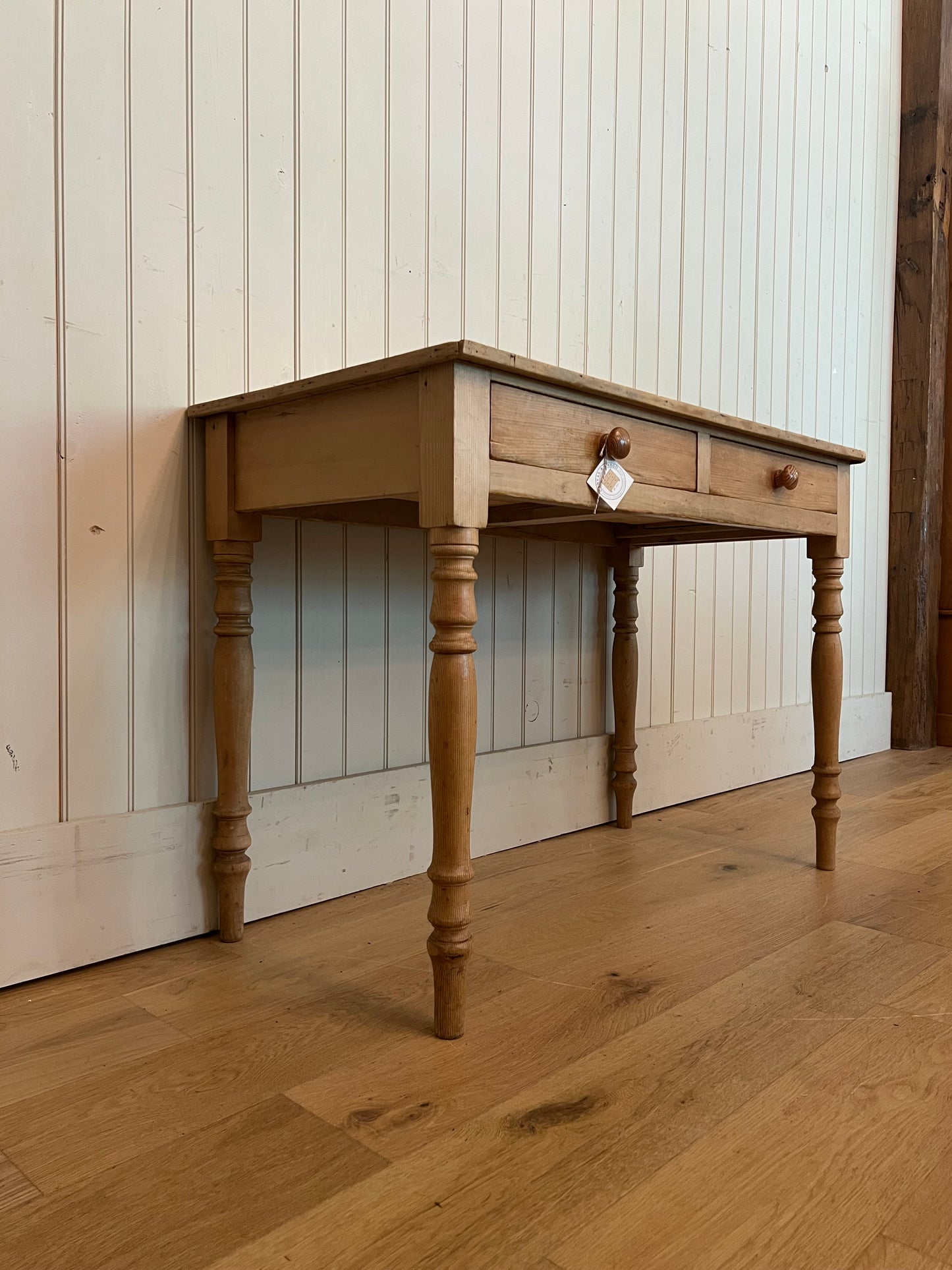 2 Drawer Pine Table