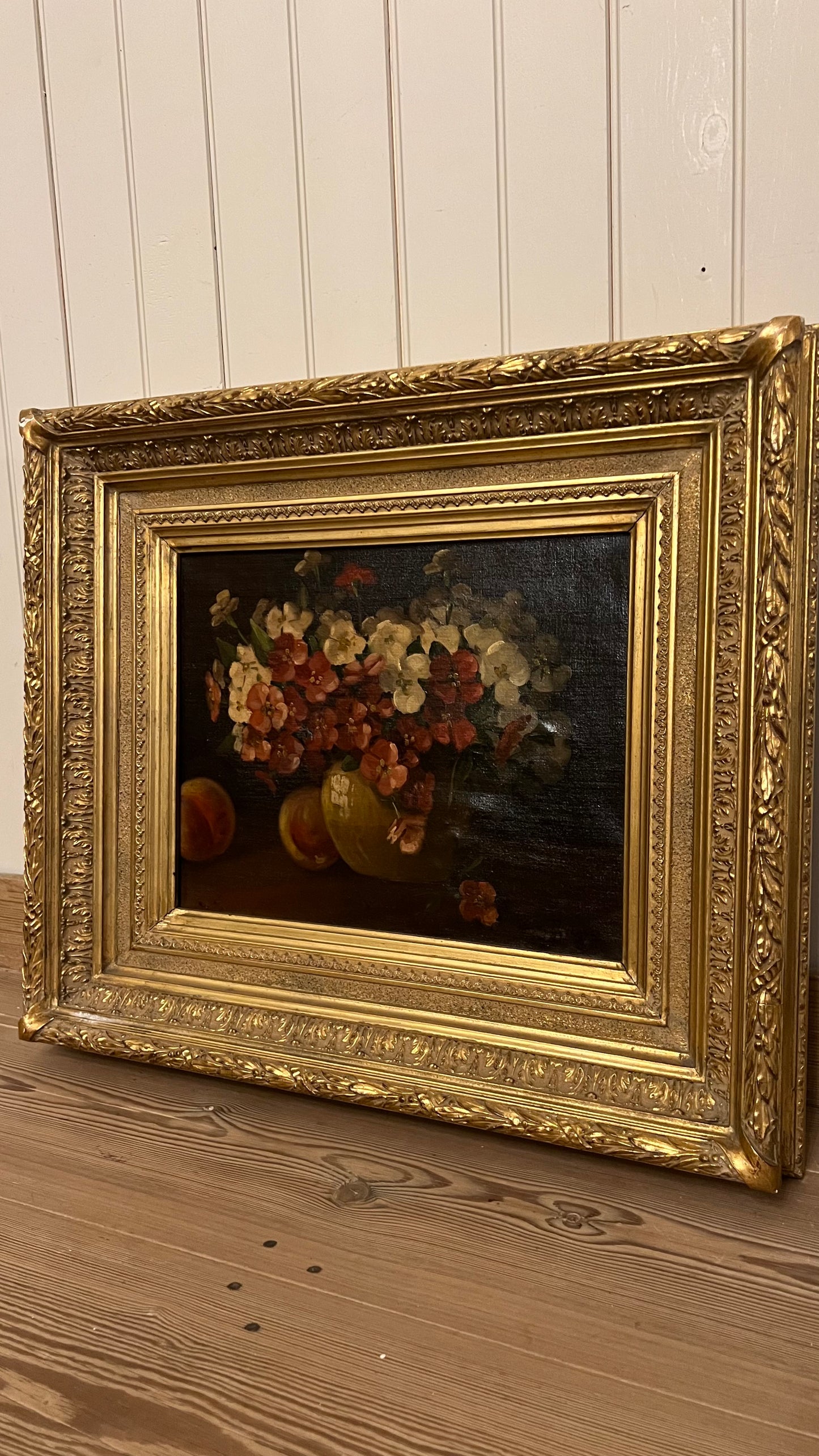Gilded Floral Painting