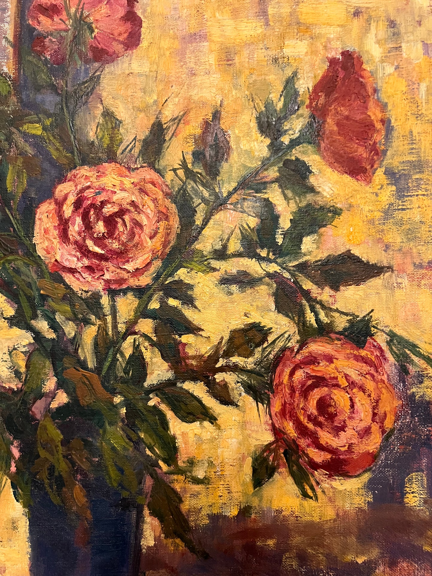 The Tuscan Rose Floral Painting