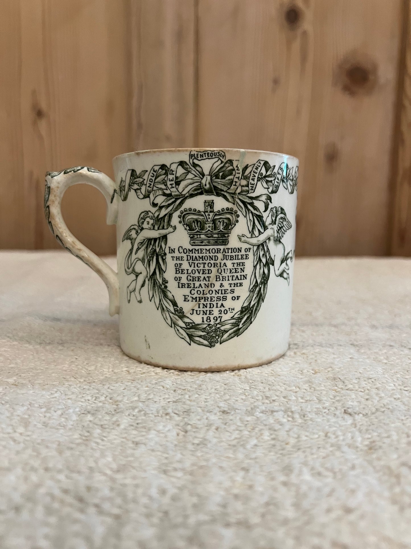 Queen Victoria Diamond Jubilee Mug
