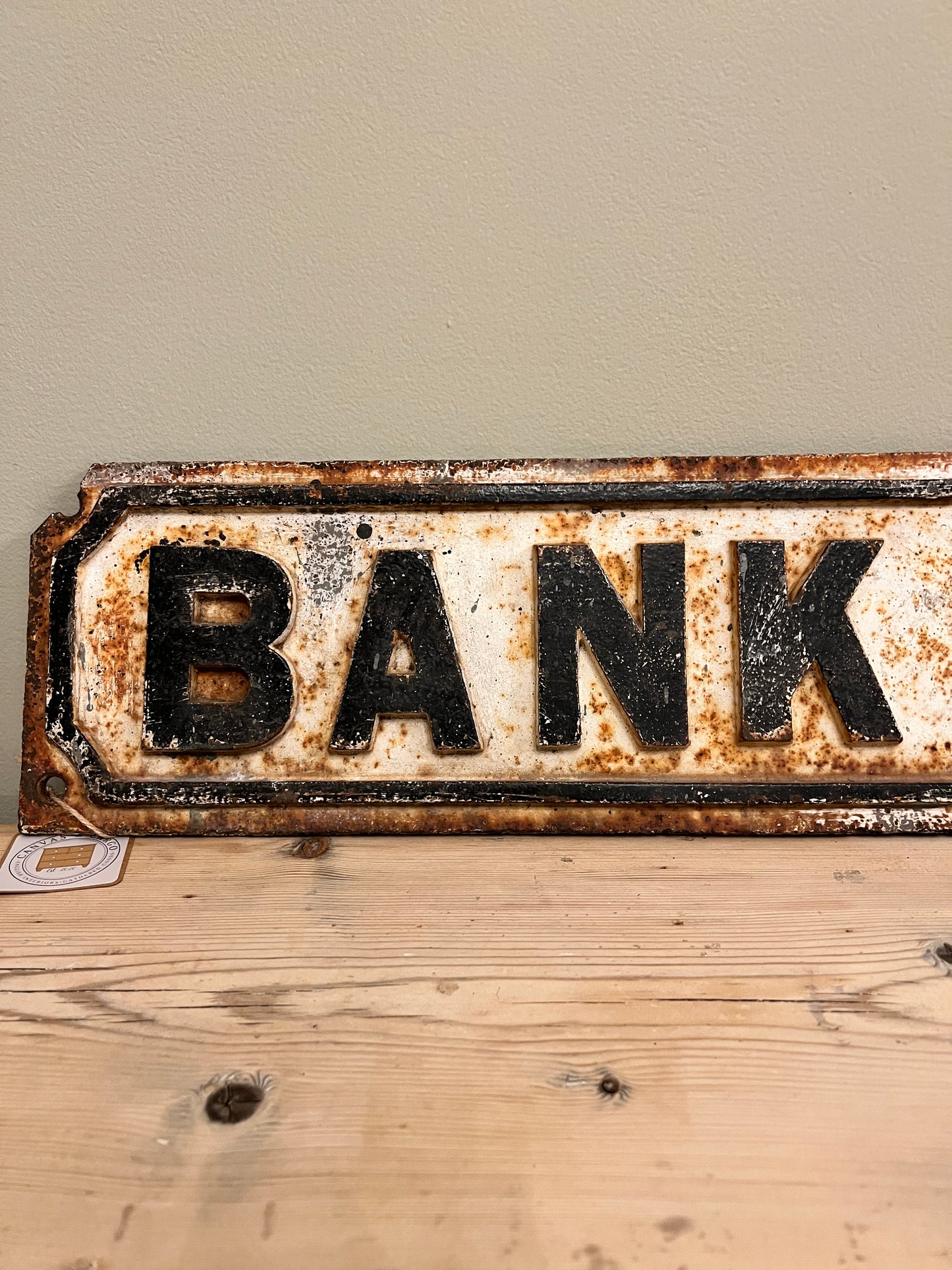 Bank Field Road Sign