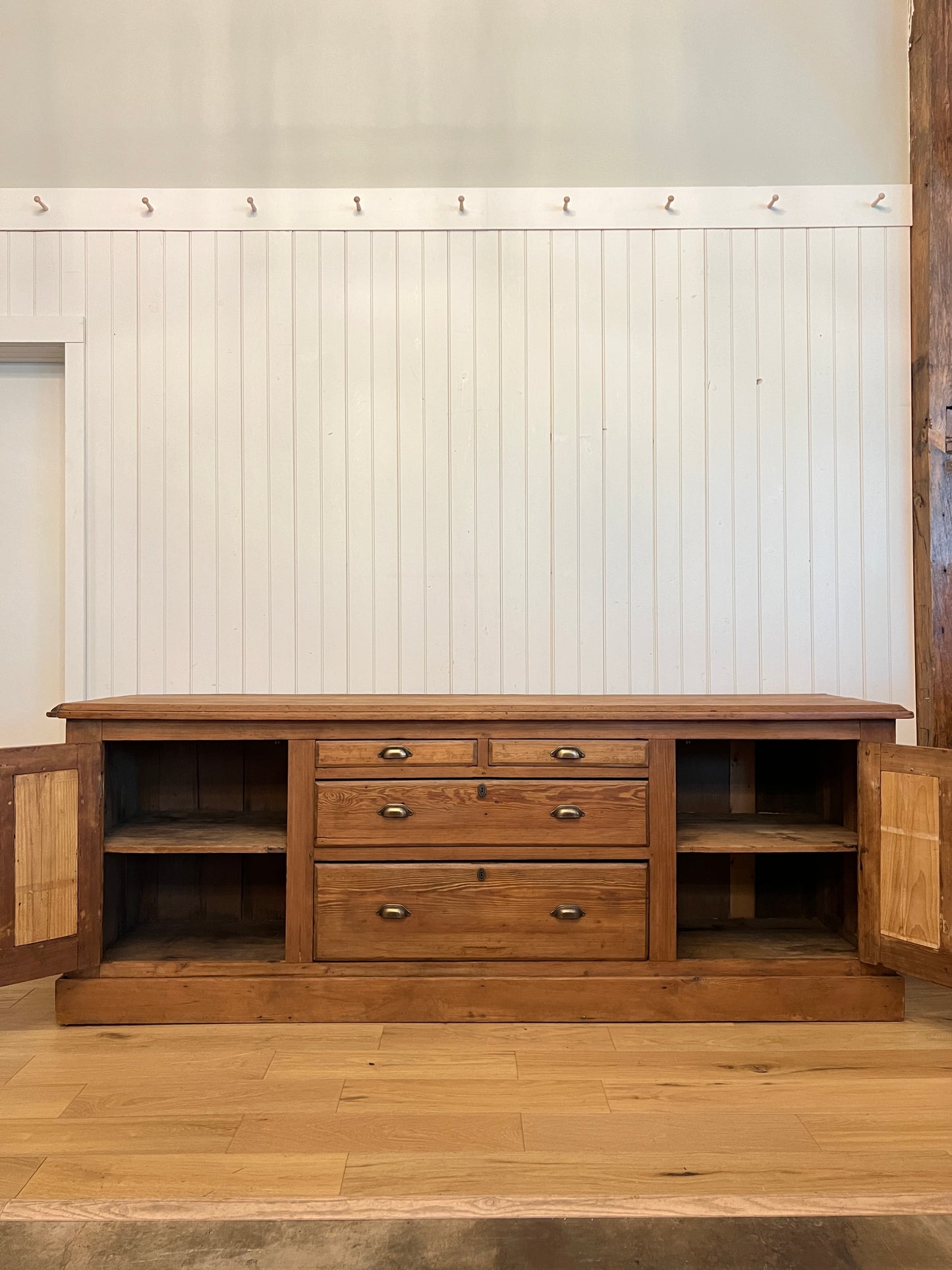 Arts and Crafts Pine Sideboard