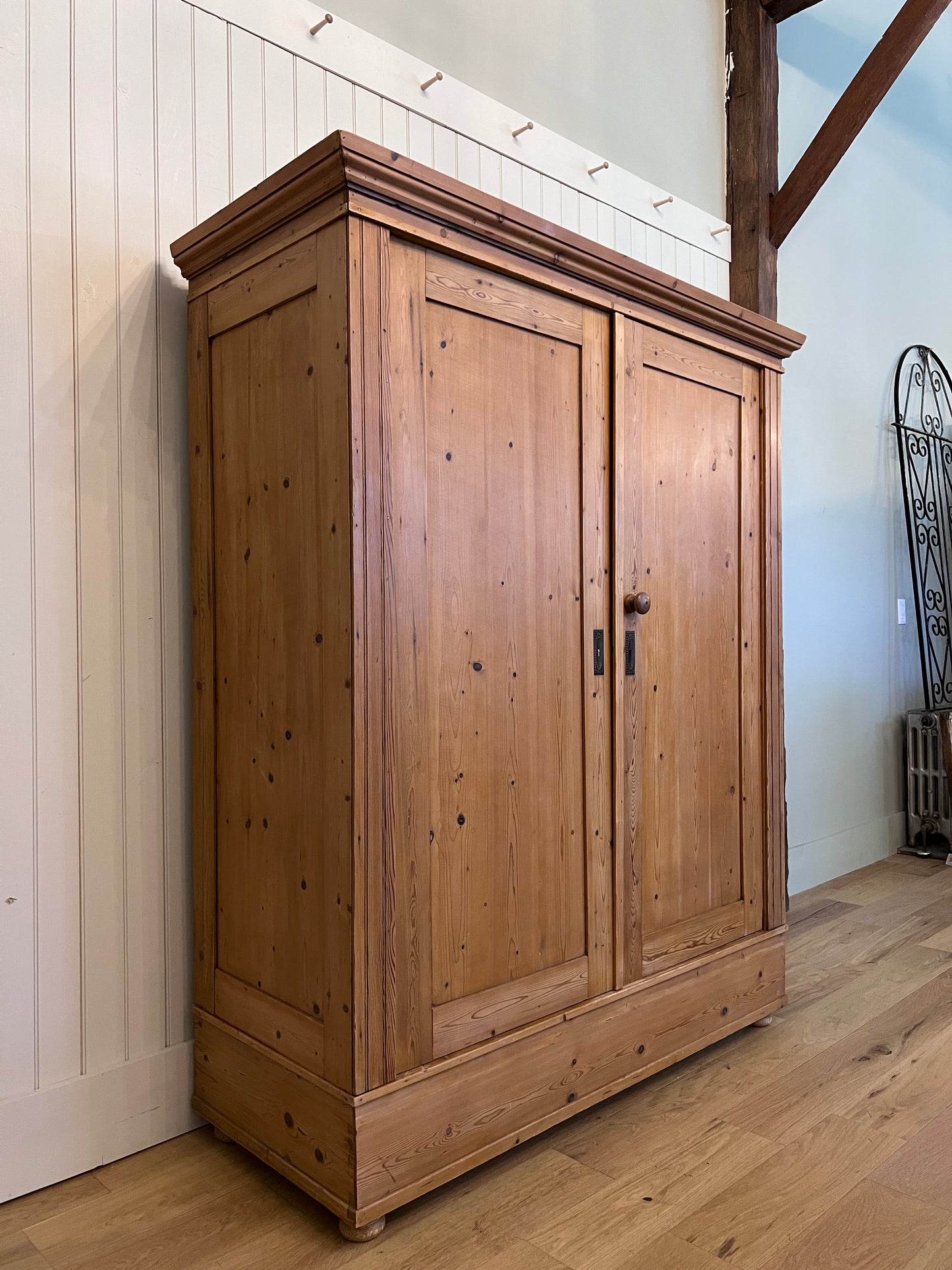 English Pine Knockdown Wardrobe