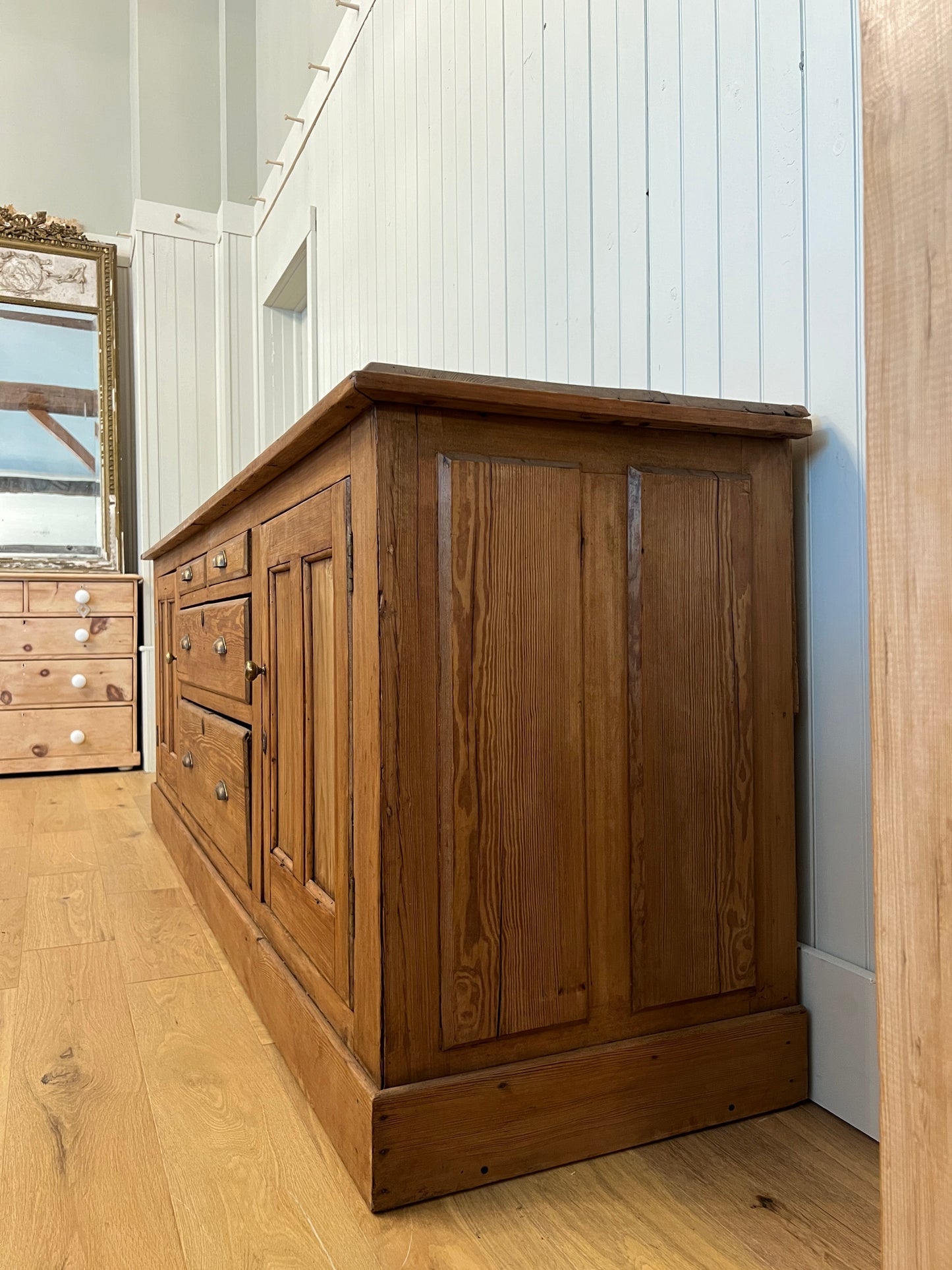 Arts and Crafts Pine Sideboard