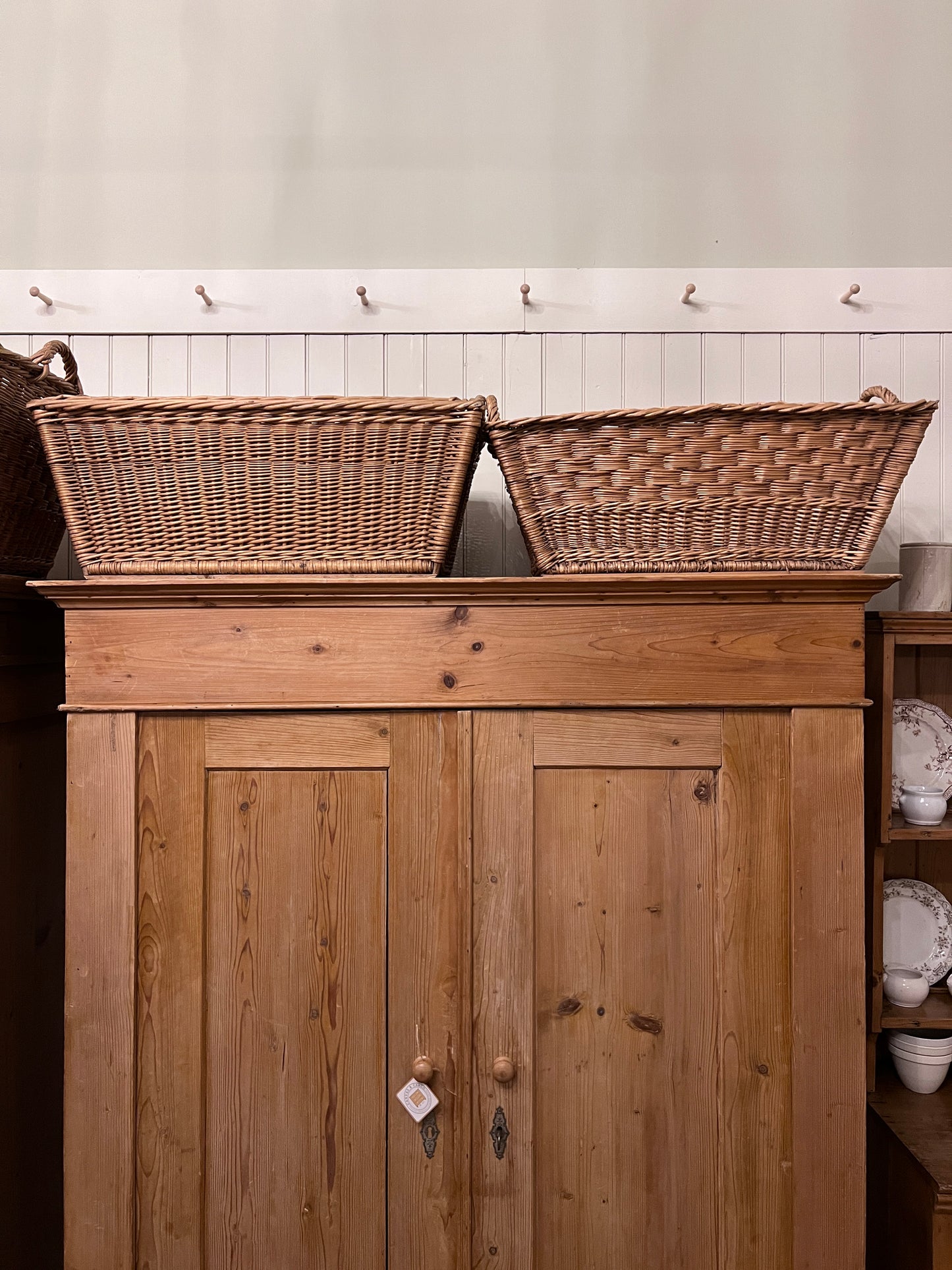 French Laundry Basket