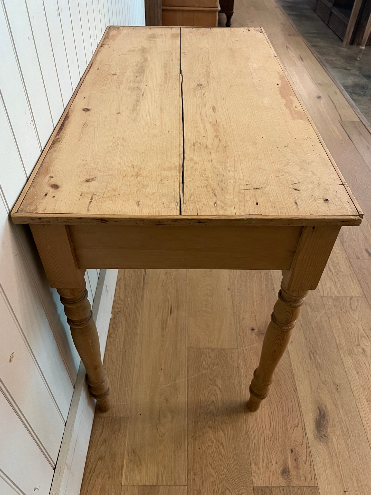 2 Drawer Pine Table