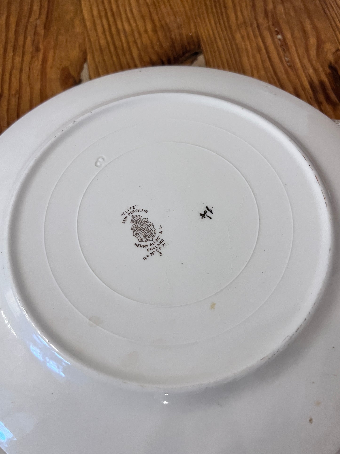 Henry Alcock Ironstone Dinner Plate