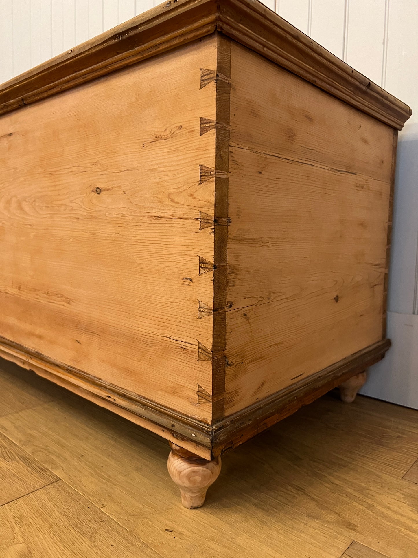 Stripped Blanket Chest