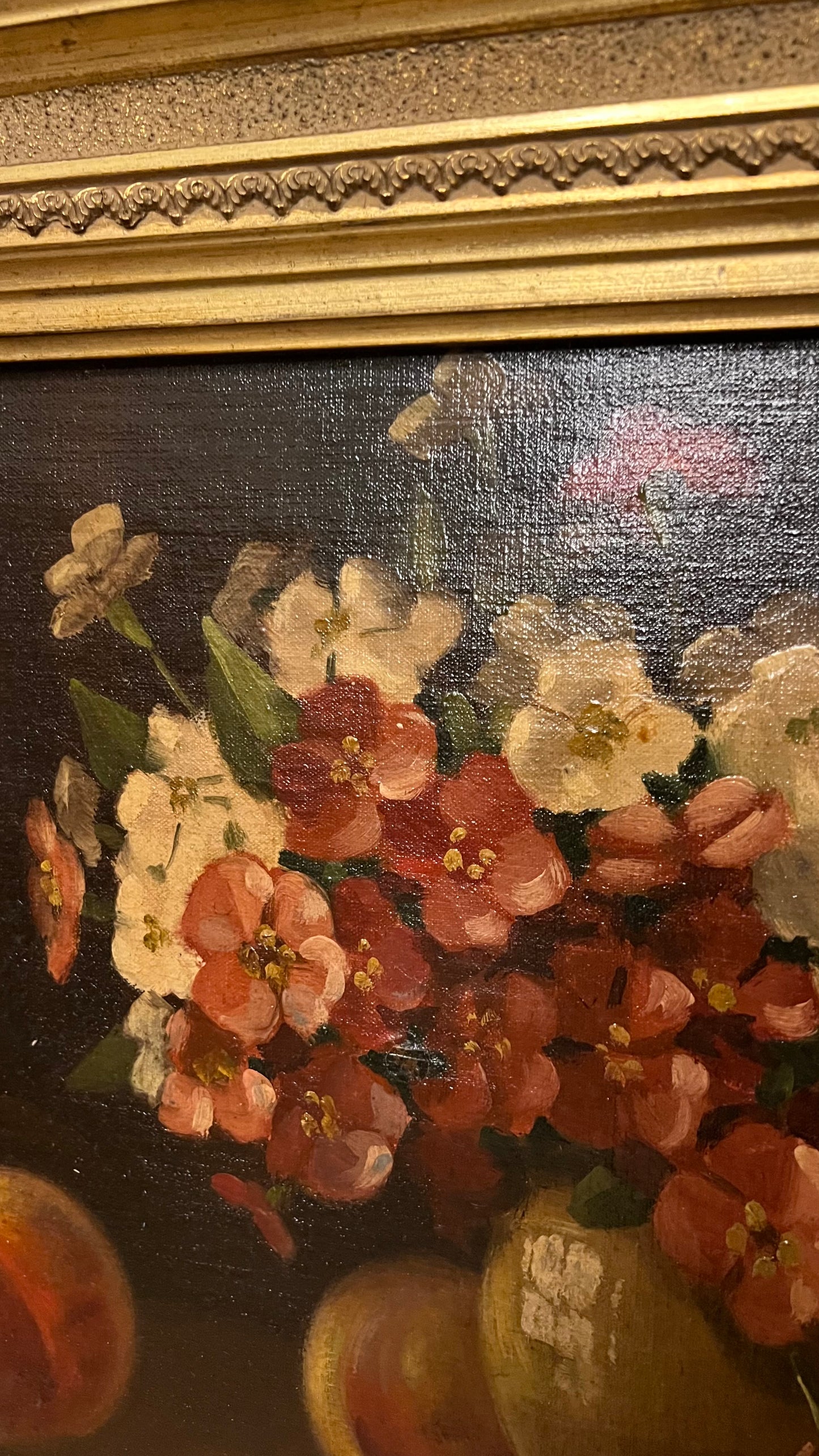 Gilded Floral Painting