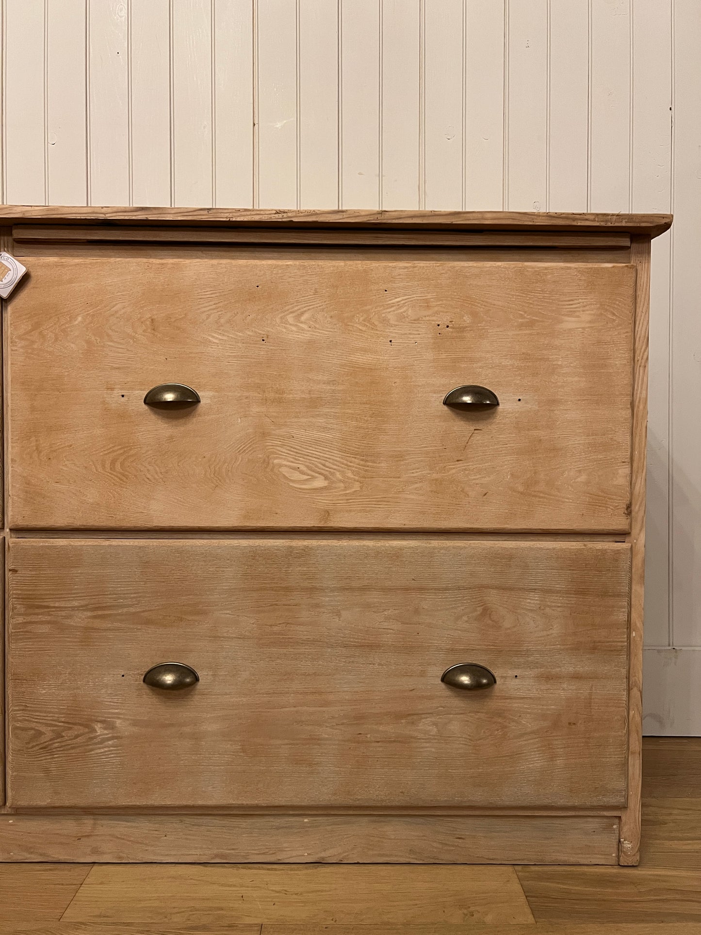 White Oak/Pine Bank of Drawers